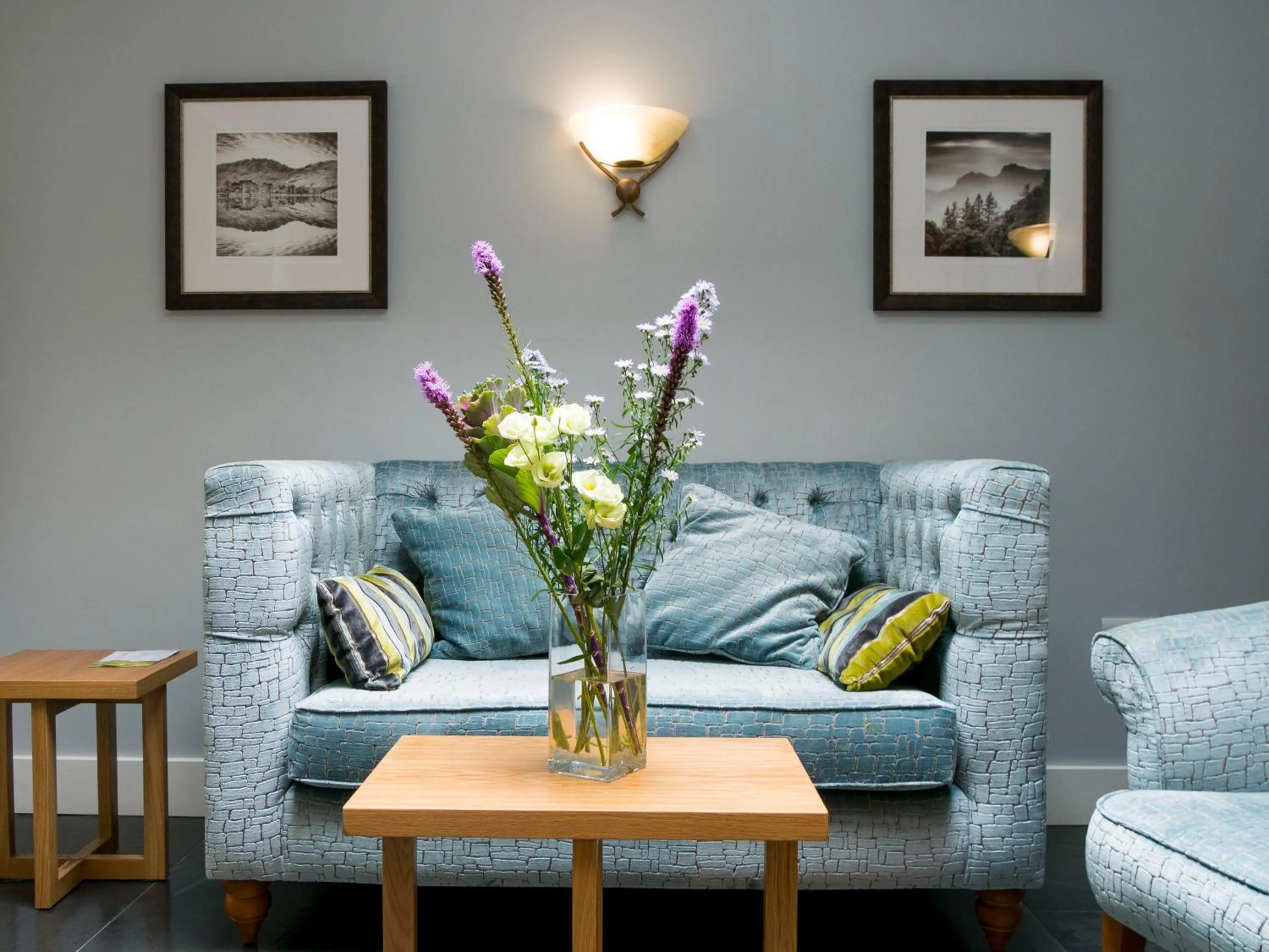 Seating area in Glaramara Hotel