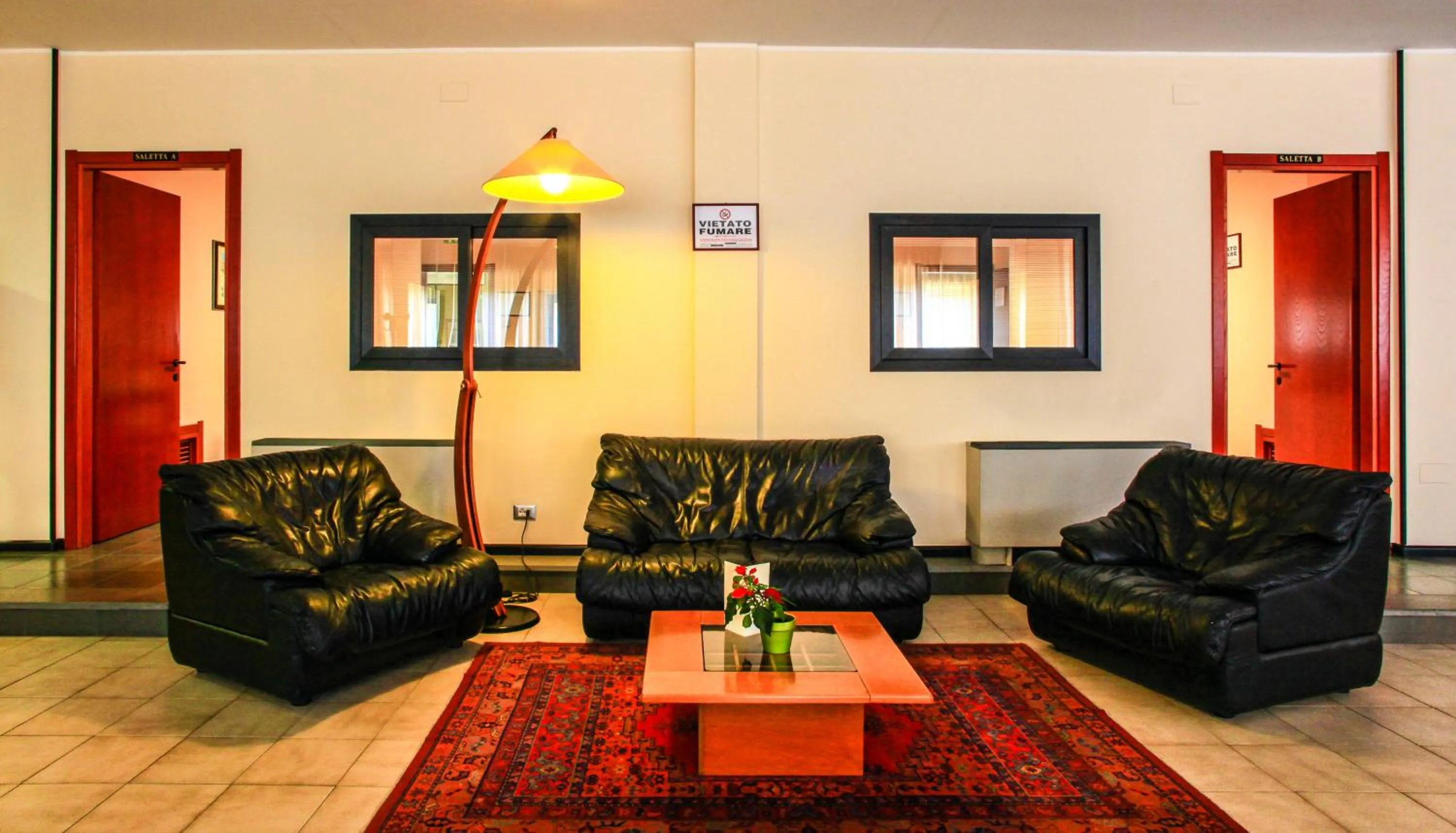 Lounge or bar in Hotel Quadrifoglio