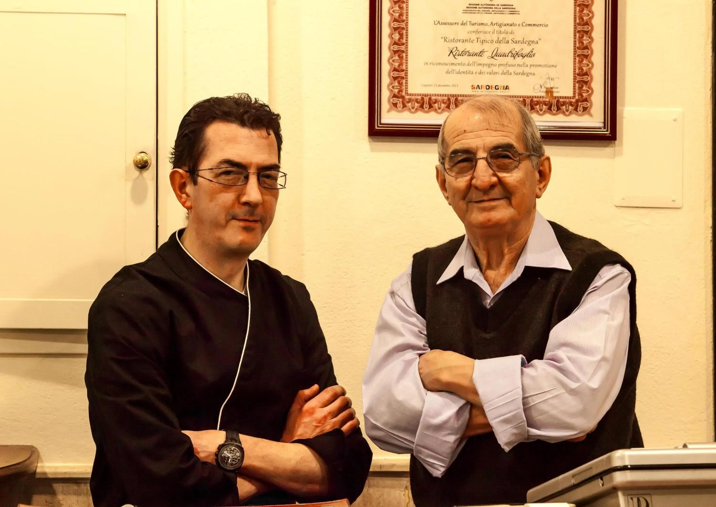 Restaurant/places to eat in Hotel Quadrifoglio