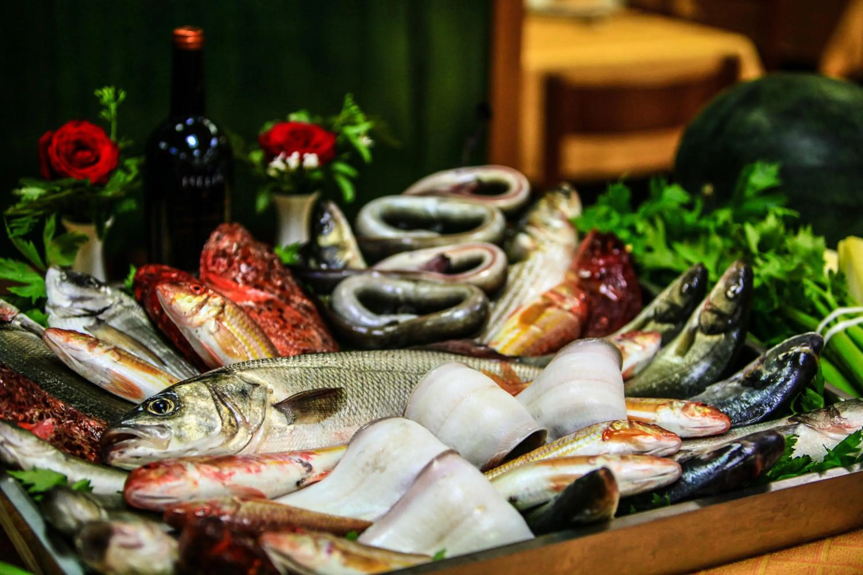 Restaurant/places to eat in Hotel Quadrifoglio