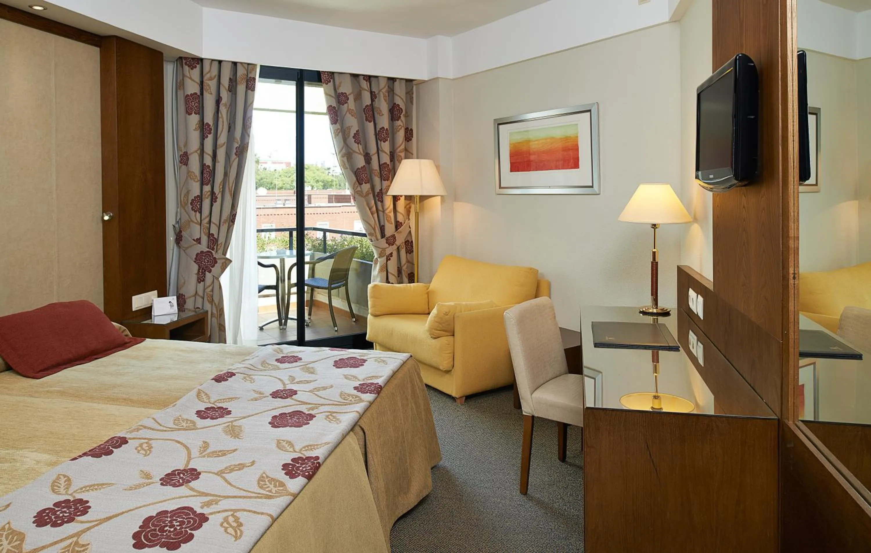 Bed in Hipotels Sherry Park