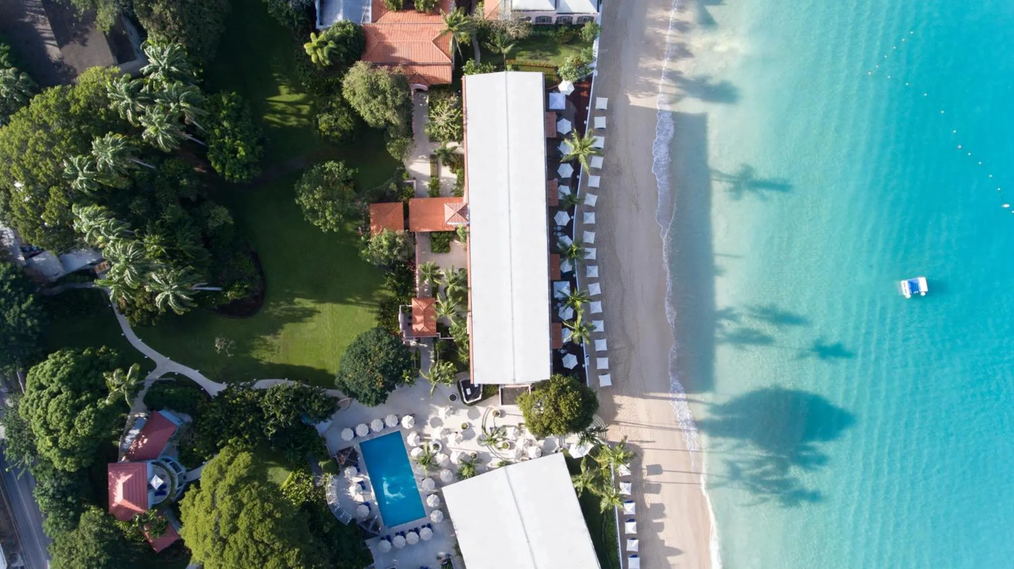 Bird's eye view in Fairmont Royal Pavilion Barbados Resort