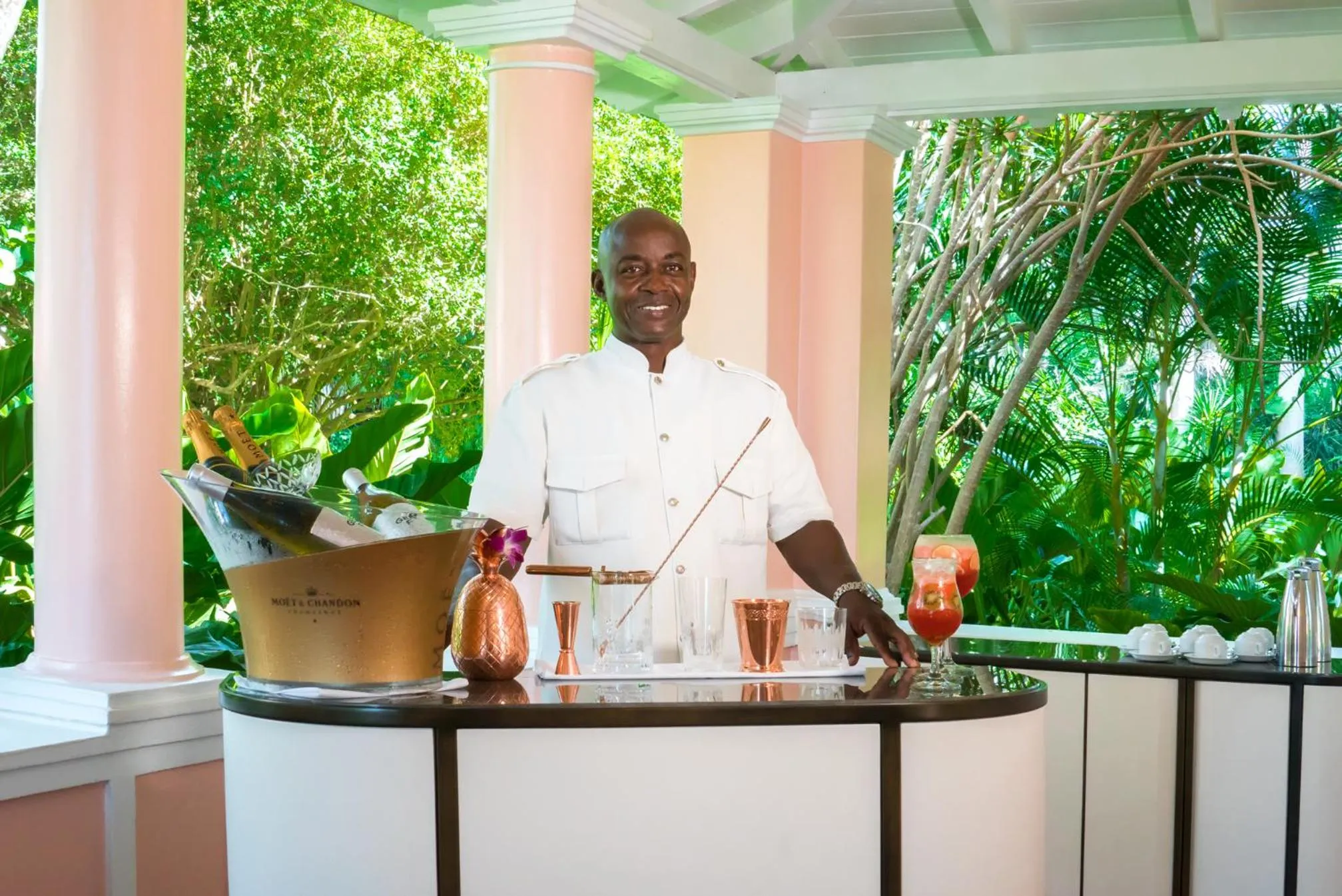 Food and drinks in Fairmont Royal Pavilion Barbados Resort
