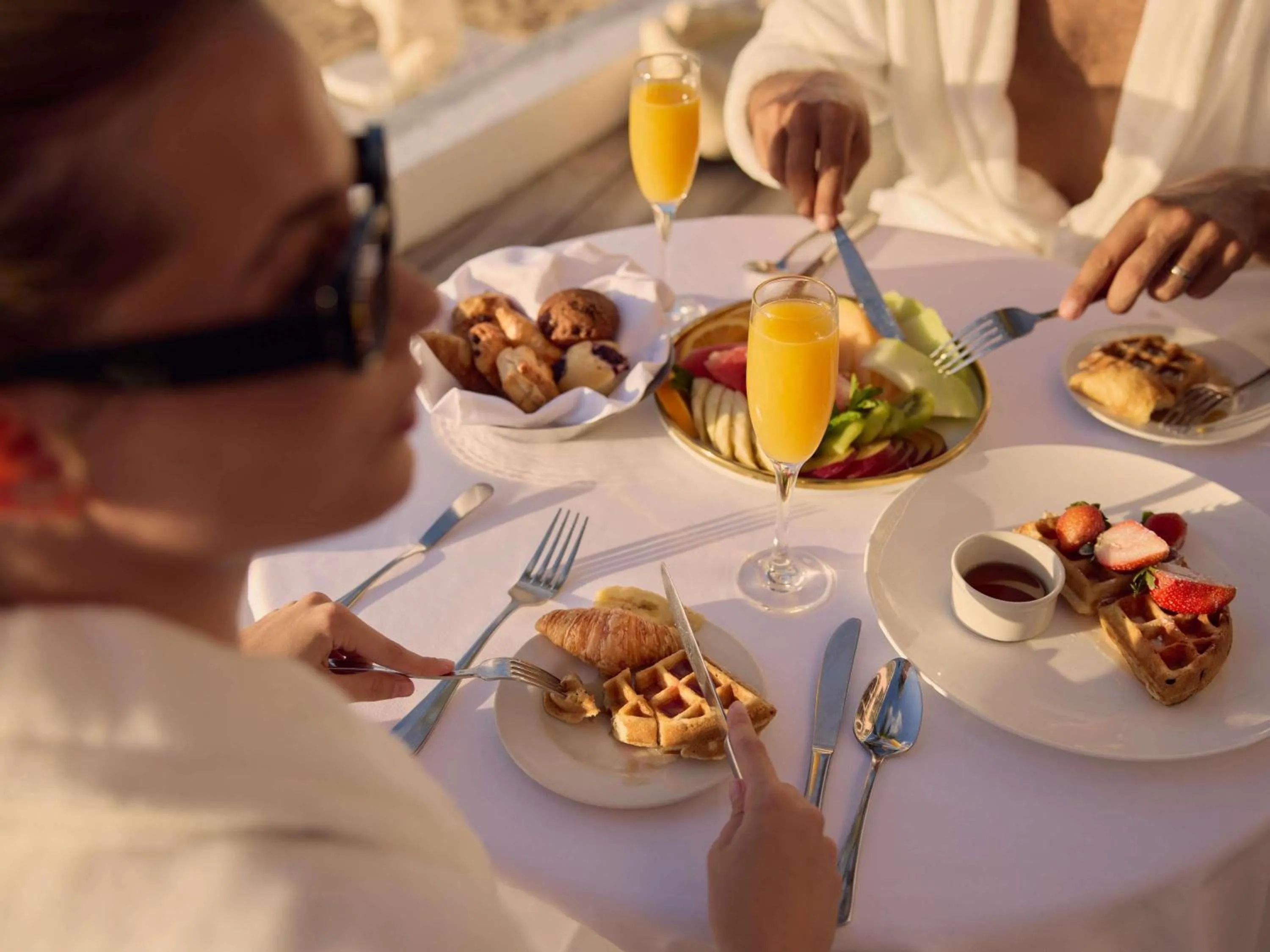 Breakfast in Fairmont Royal Pavilion Barbados Resort