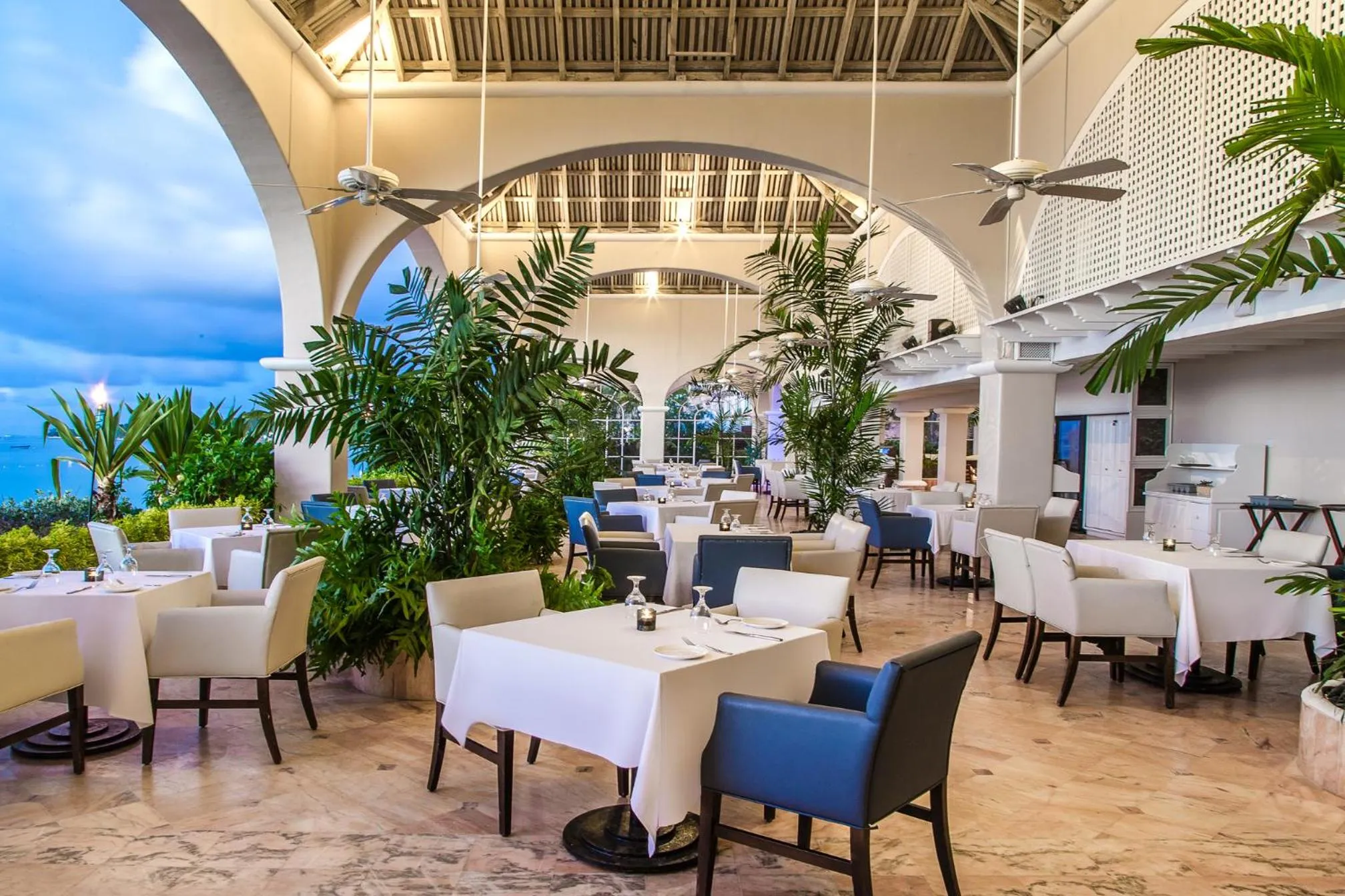 Restaurant/places to eat in Fairmont Royal Pavilion Barbados Resort