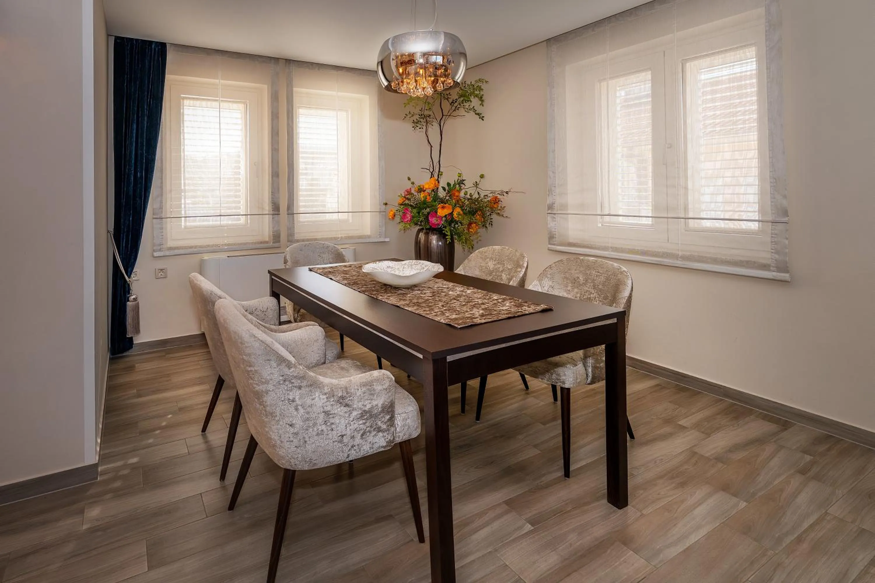 Seating area in Hotel Vila Rova