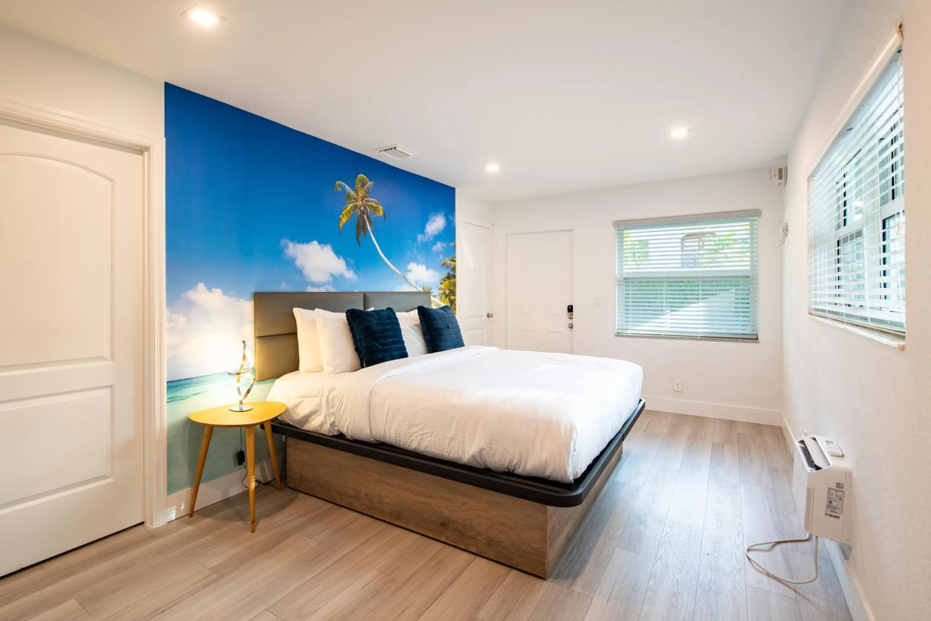 Bed in The Lauderdale Boutique Hotel