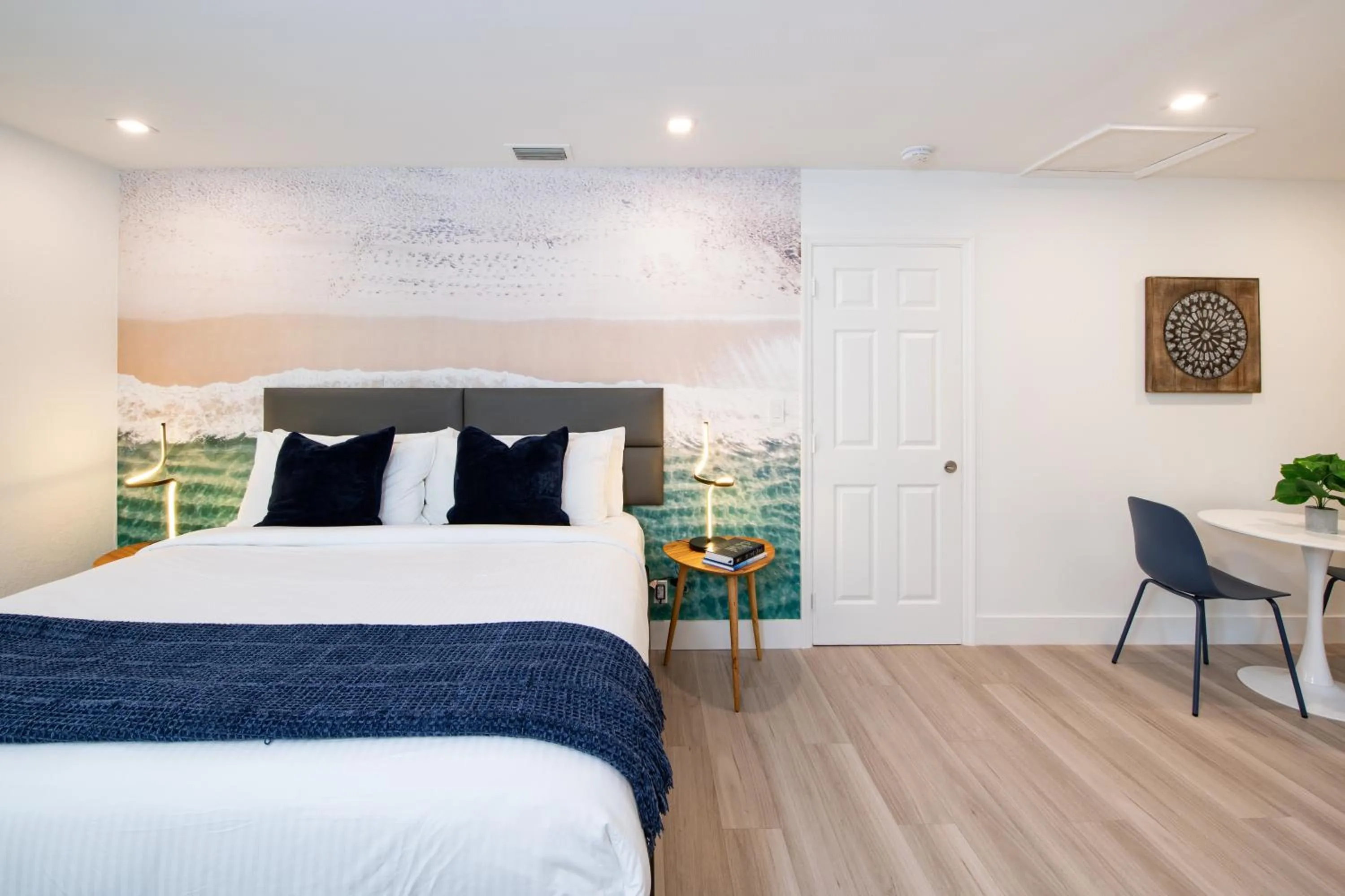 Bed in The Lauderdale Boutique Hotel