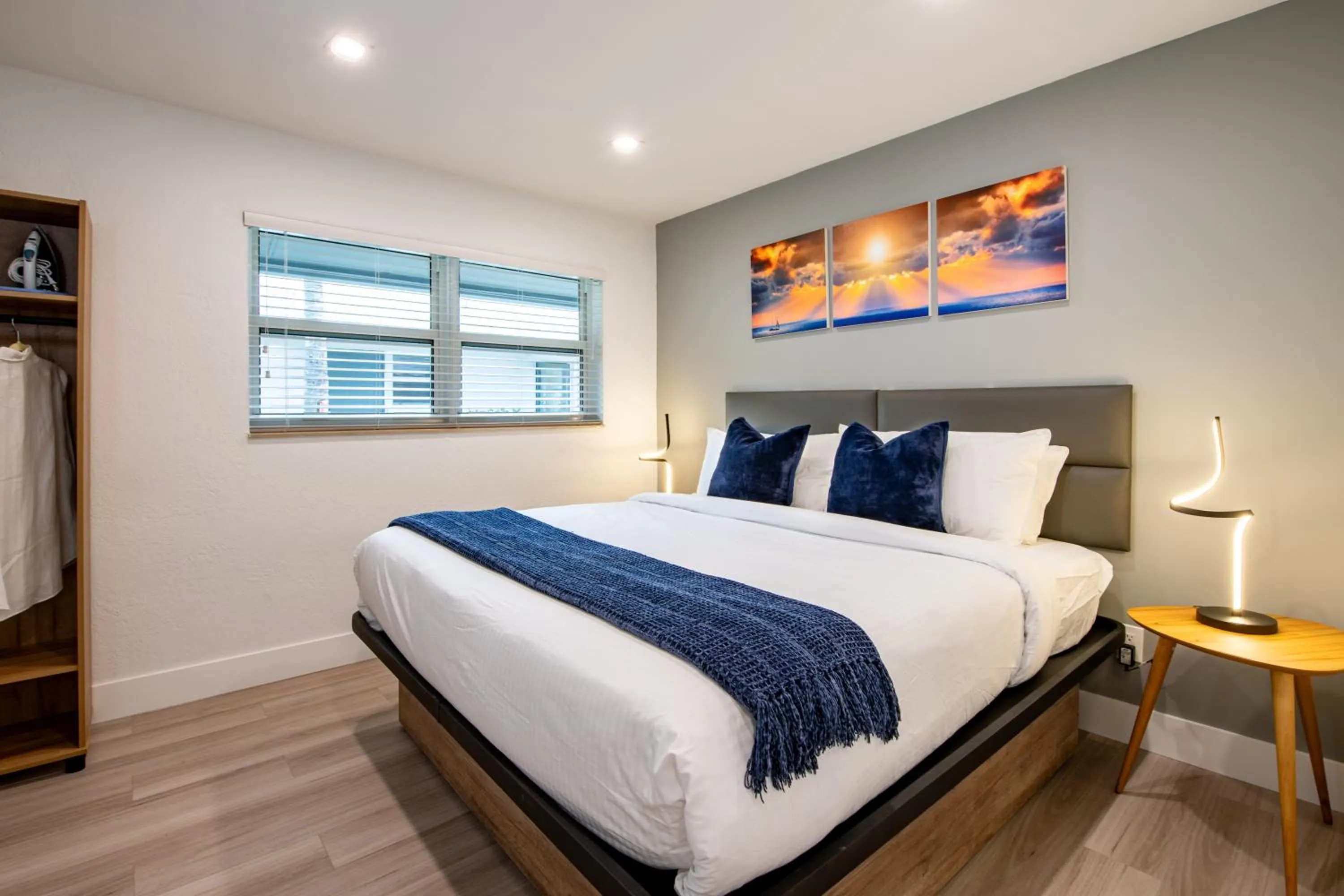 Bed in The Lauderdale Boutique Hotel