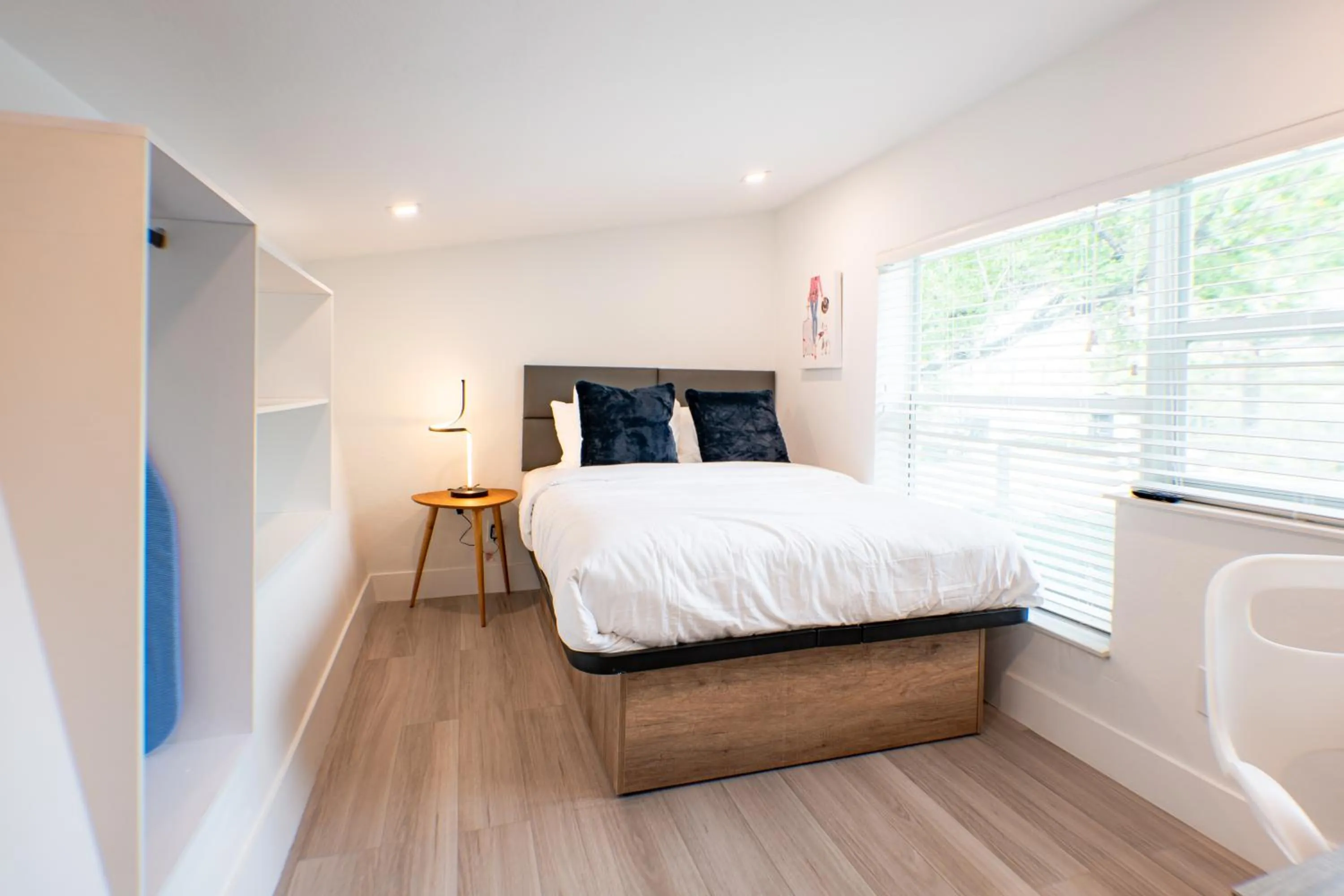 Bed in The Lauderdale Boutique Hotel