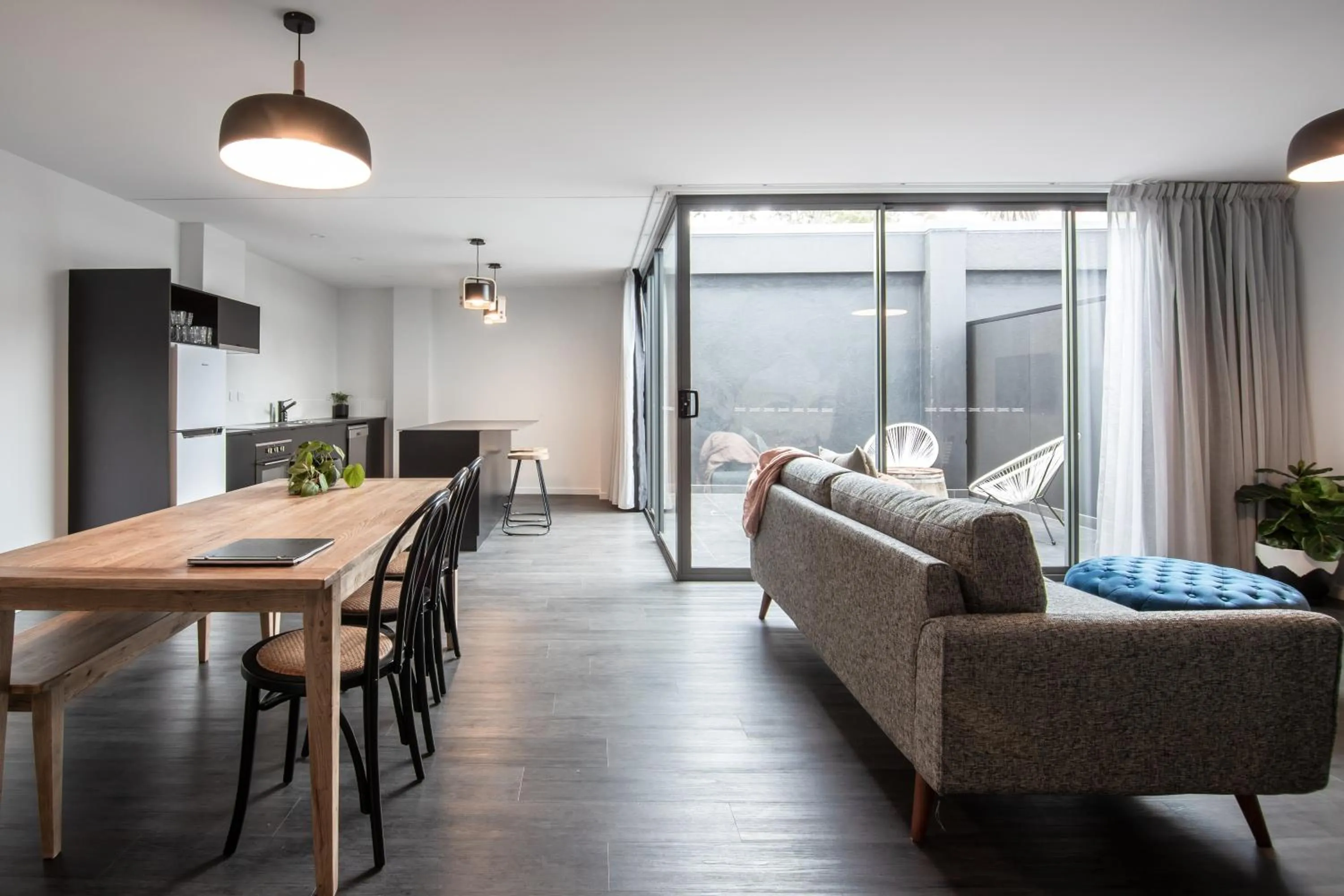 Seating area in Change Overnight