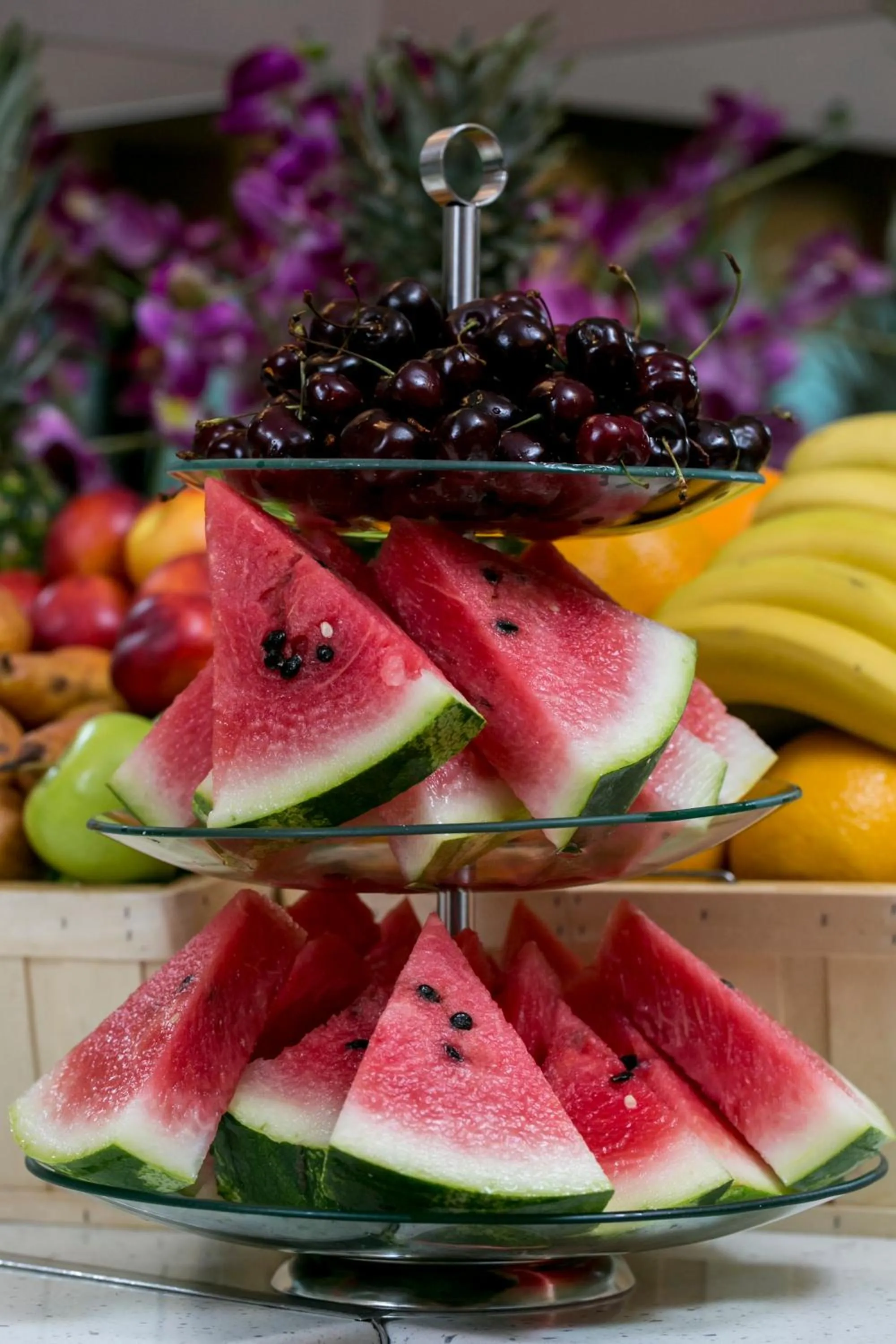 Buffet breakfast in Orhideea Residence & Spa