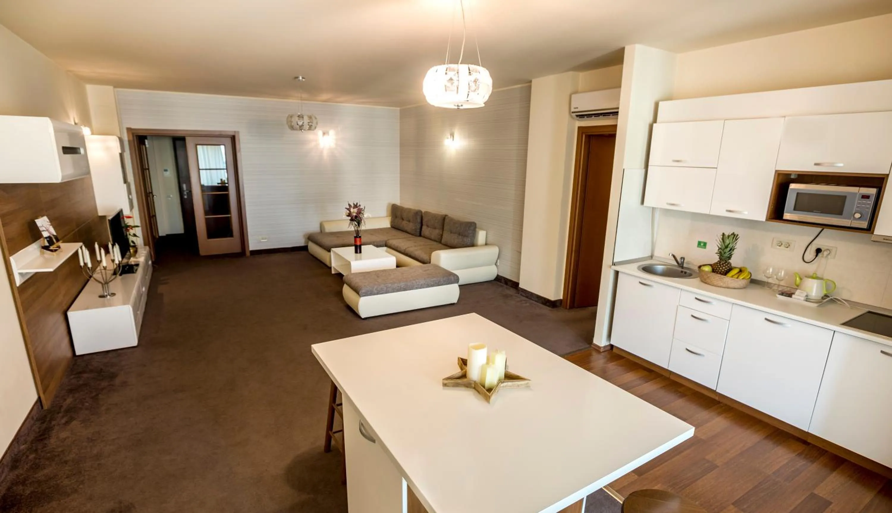 Coffee/tea facilities, Bed in Orhideea Residence & Spa