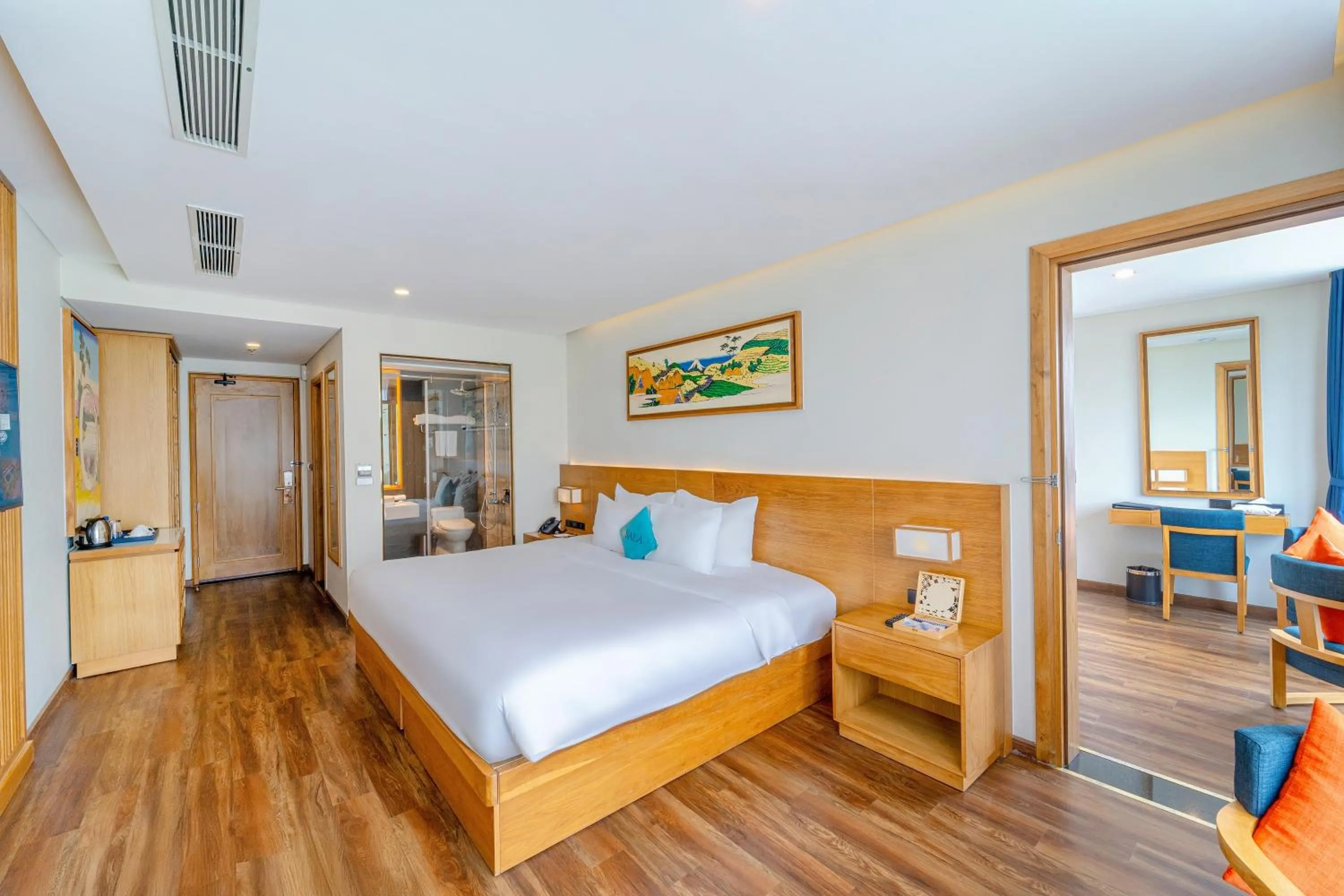 Bed in Sala Danang Beach Hotel