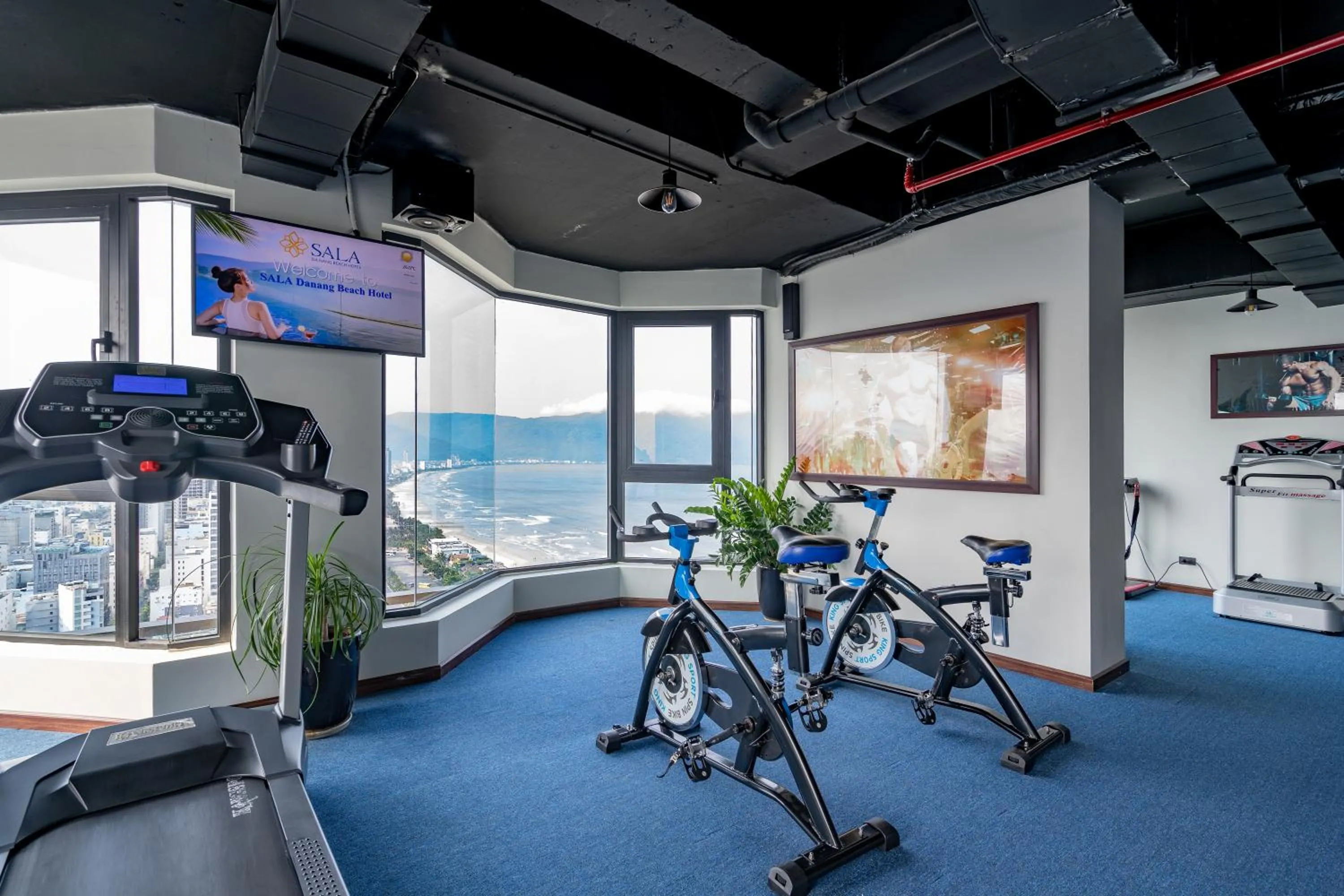 Fitness centre/facilities in Sala Danang Beach Hotel