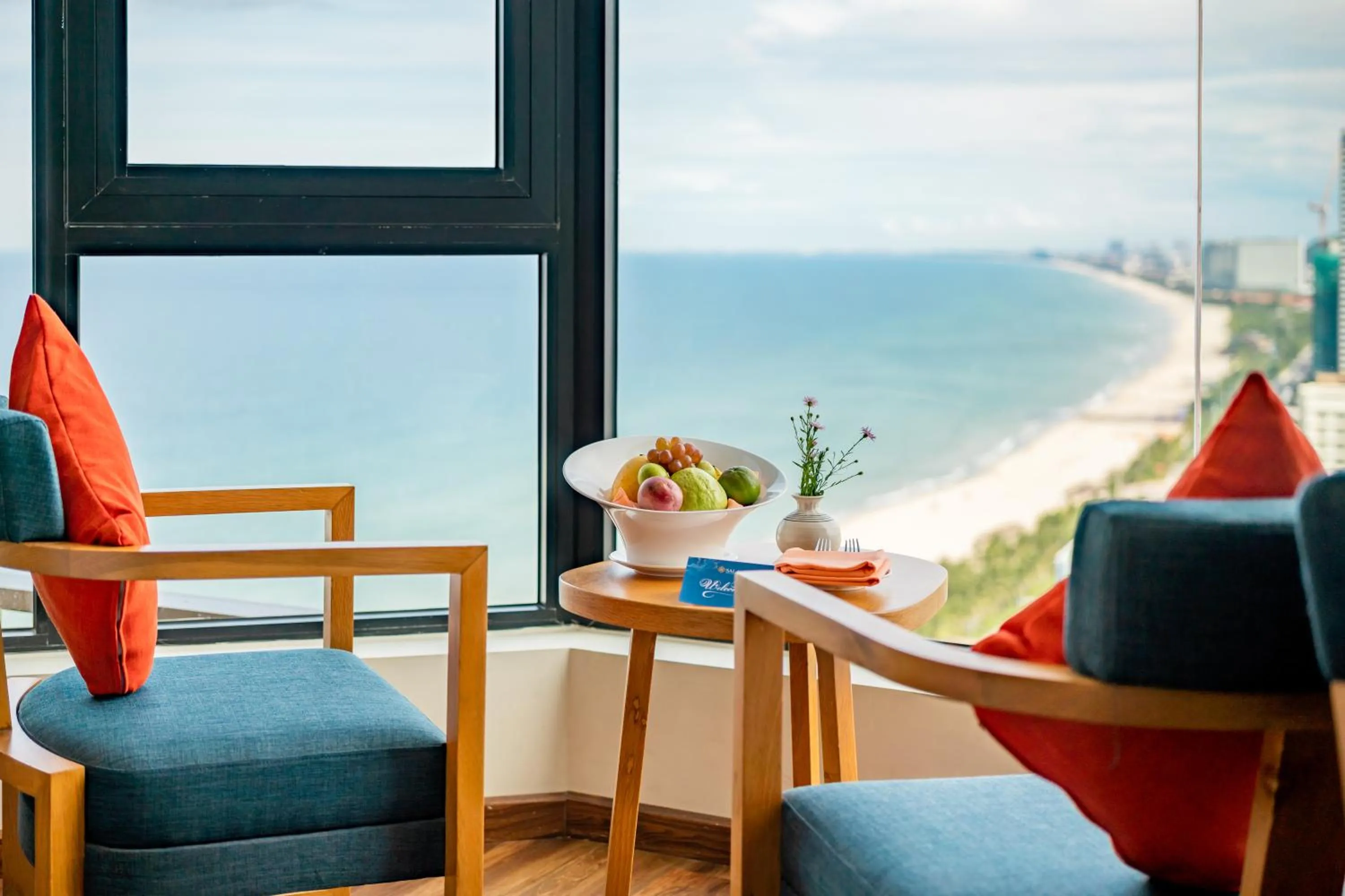 Seating area in Sala Danang Beach Hotel