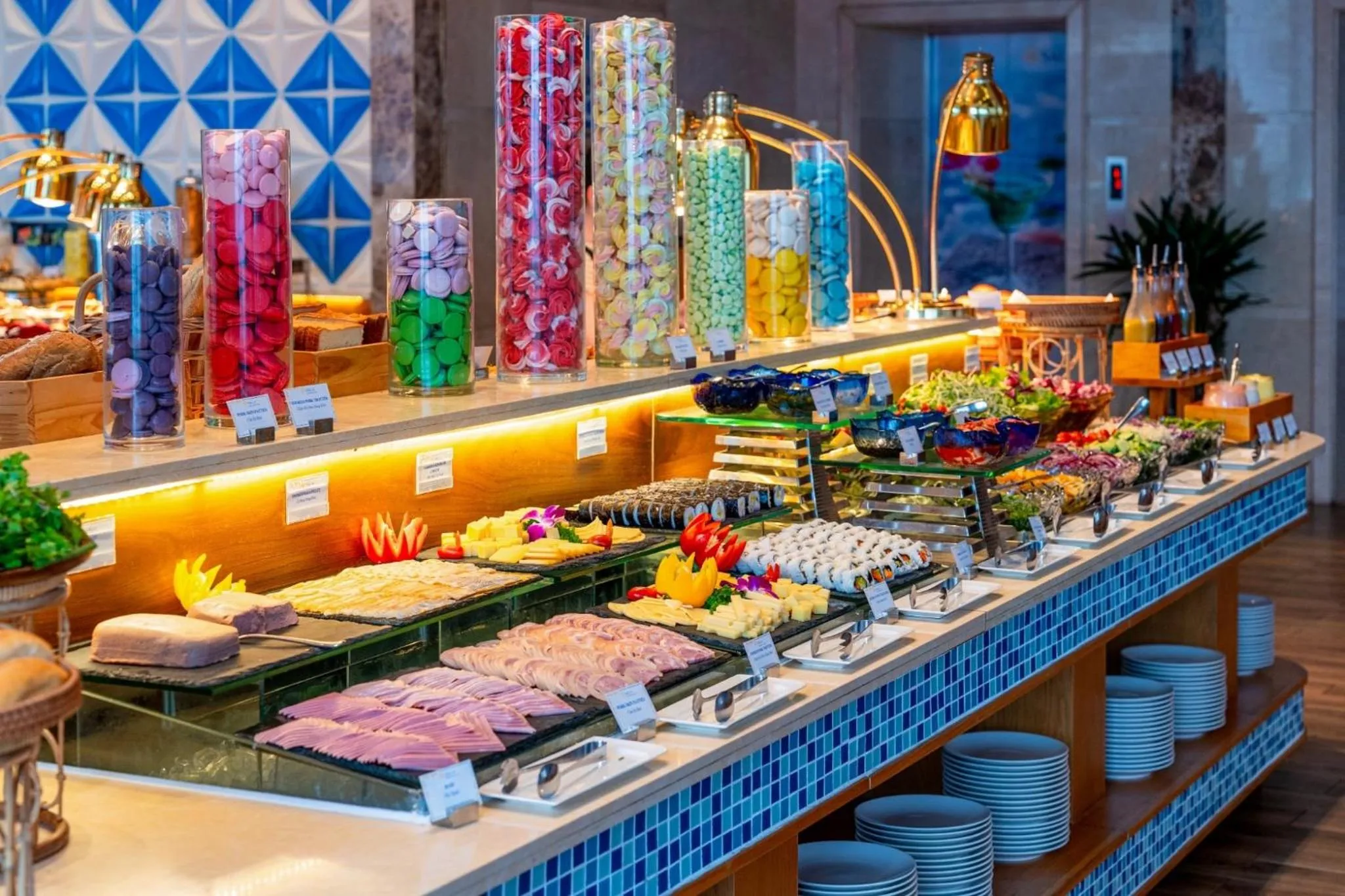 Buffet breakfast in Sala Danang Beach Hotel