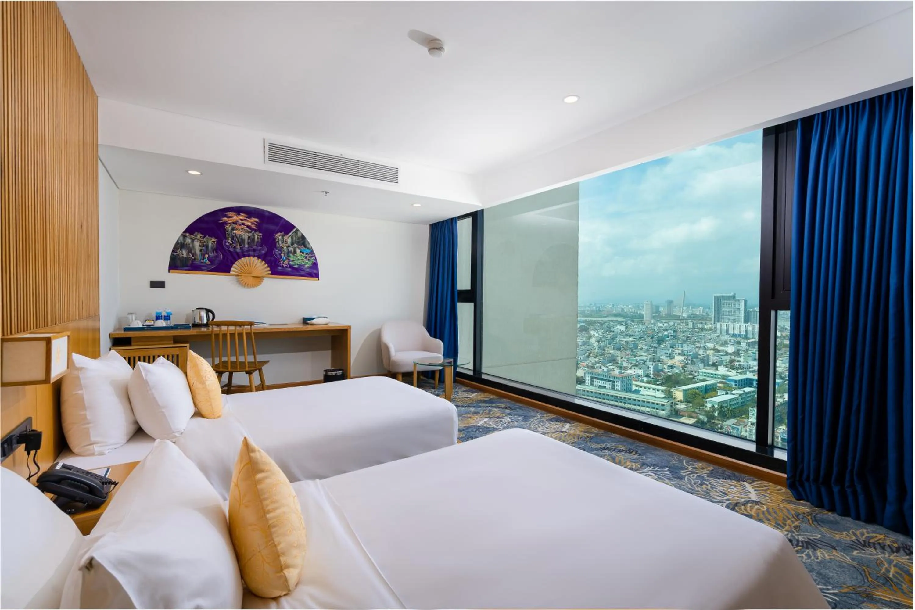 View (from property/room), Bed in Sala Danang Beach Hotel