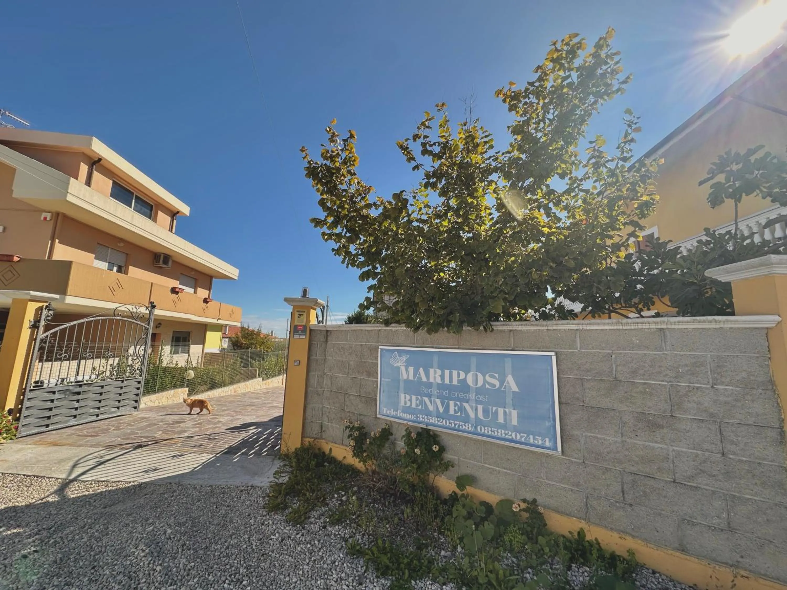 Parking in B&B Mariposa