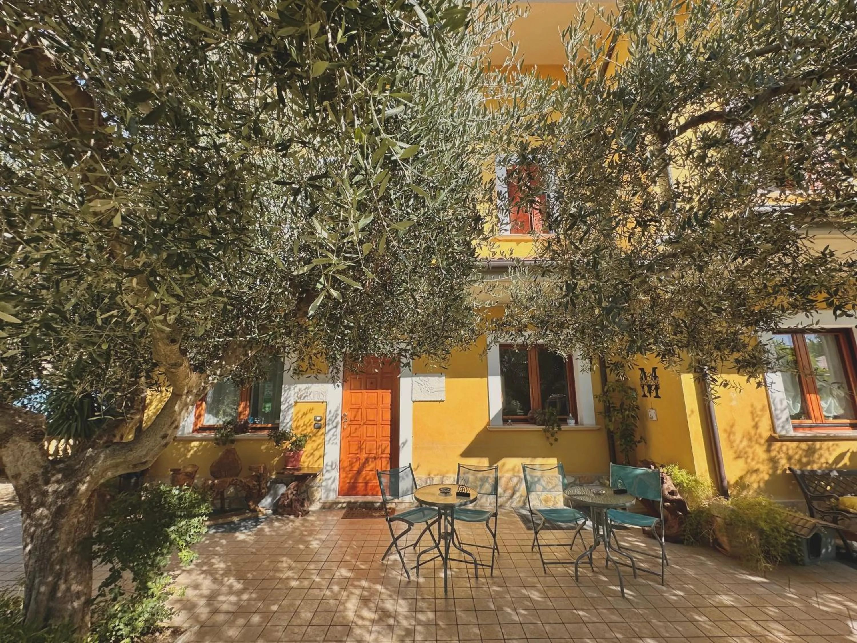 Garden in B&B Mariposa