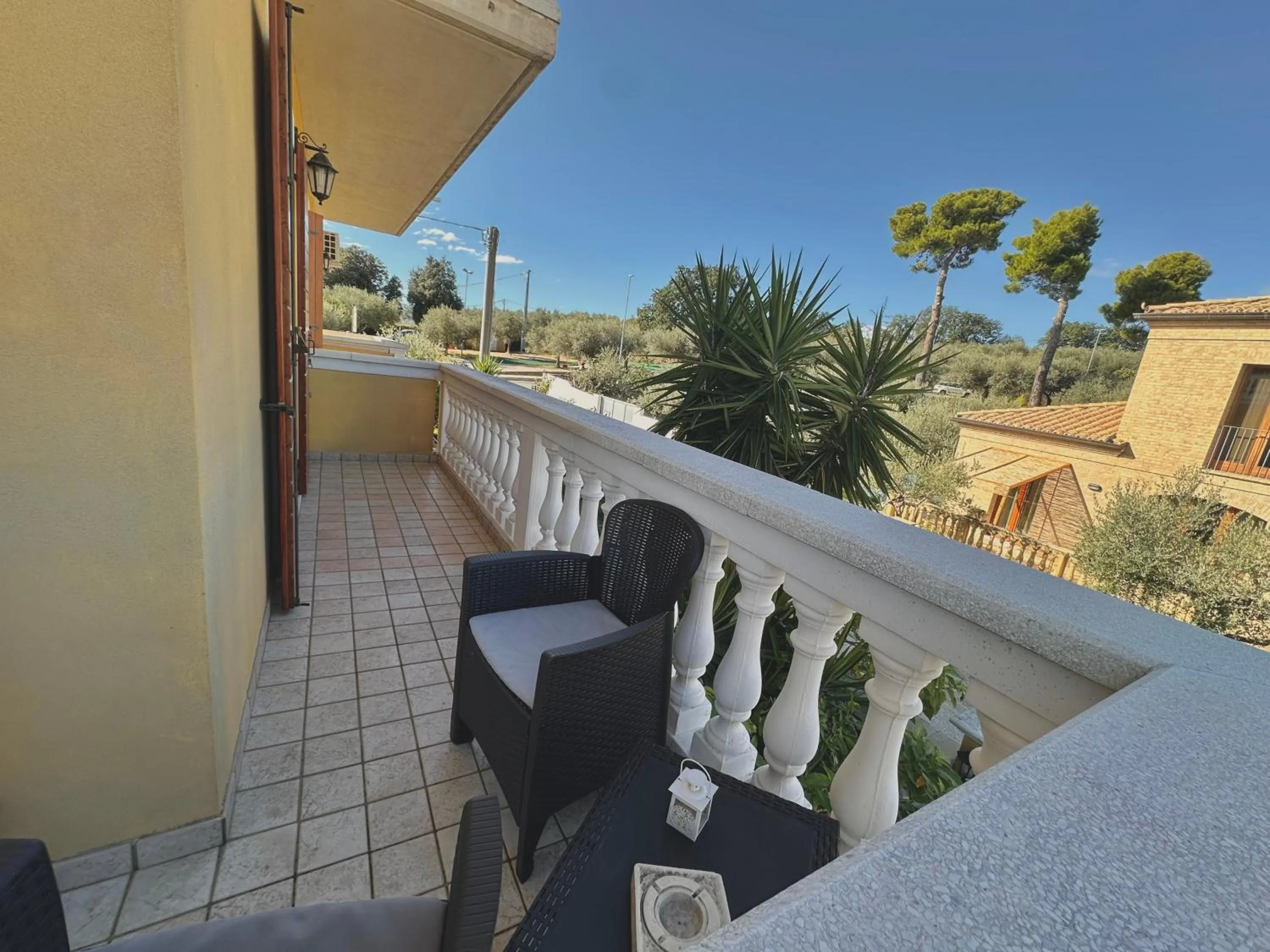 Balcony/Terrace in B&B Mariposa