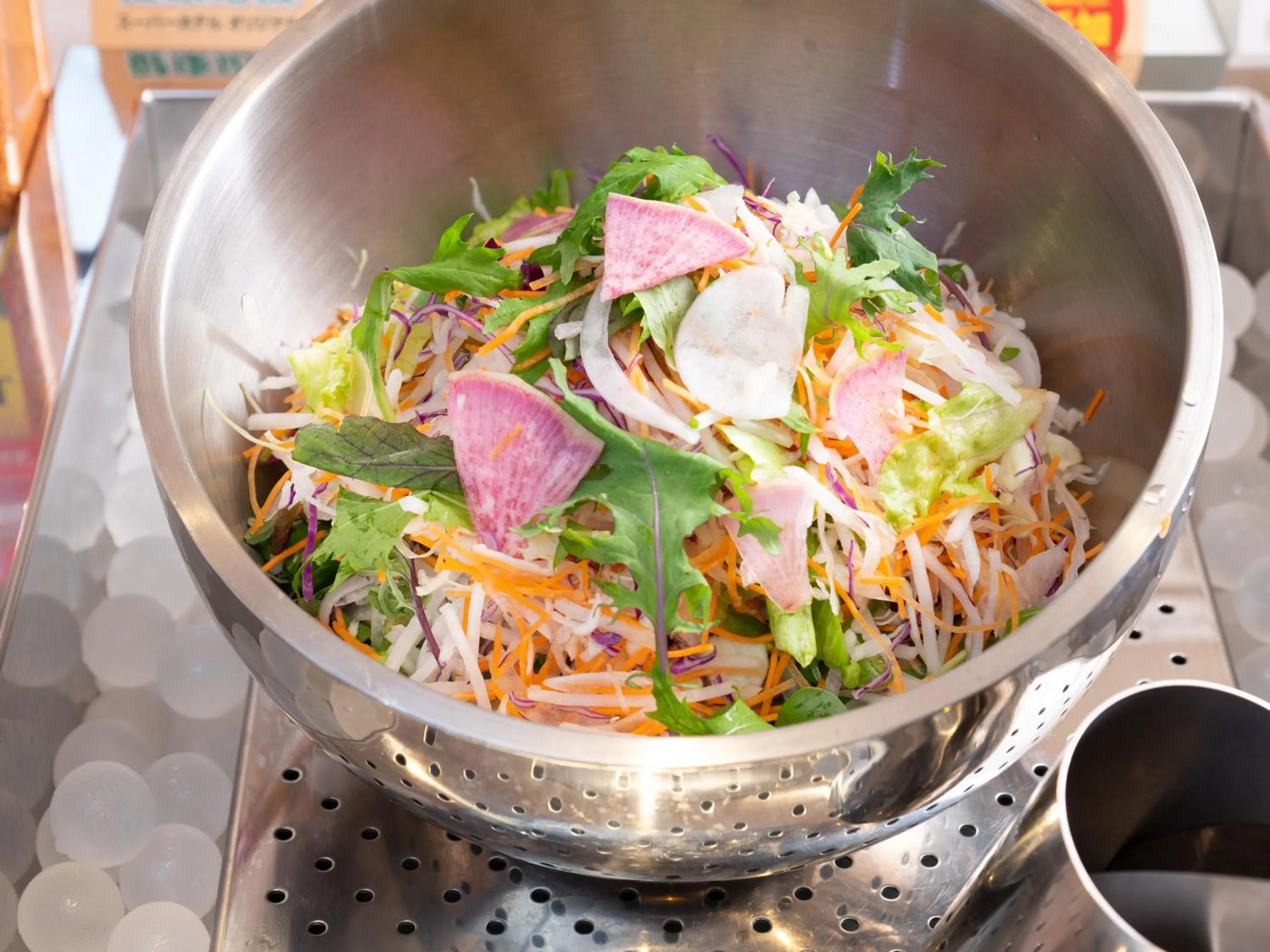 Buffet breakfast in Super Hotel Premier Obihiro Ekimae