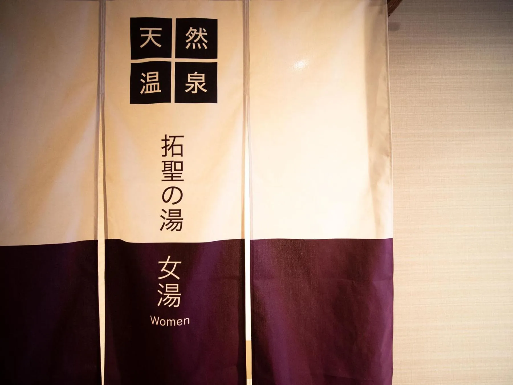 Hot Spring Bath in Super Hotel Premier Obihiro Ekimae