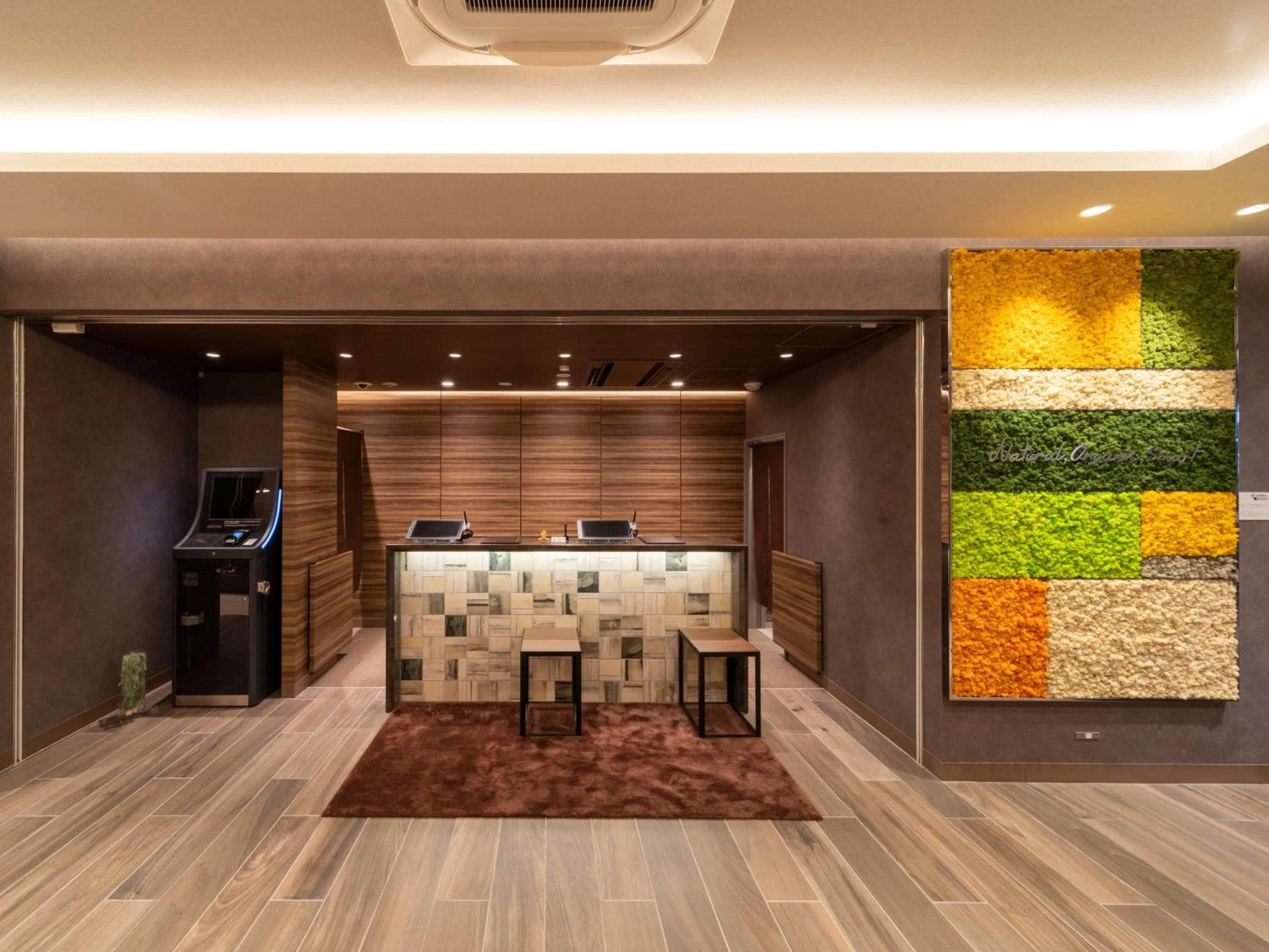 Lobby or reception in Super Hotel Premier Obihiro Ekimae