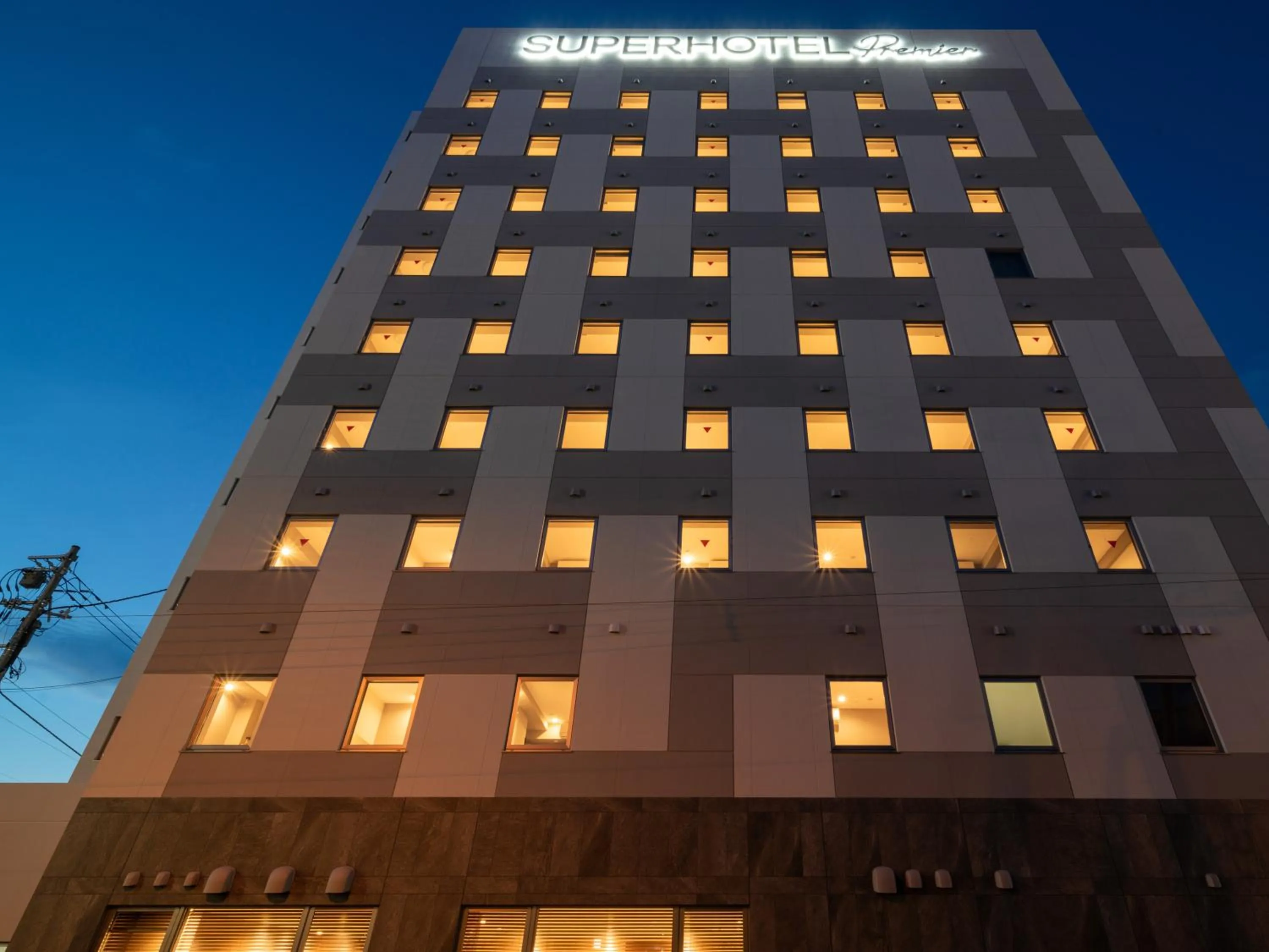 Property building in Super Hotel Premier Obihiro Ekimae