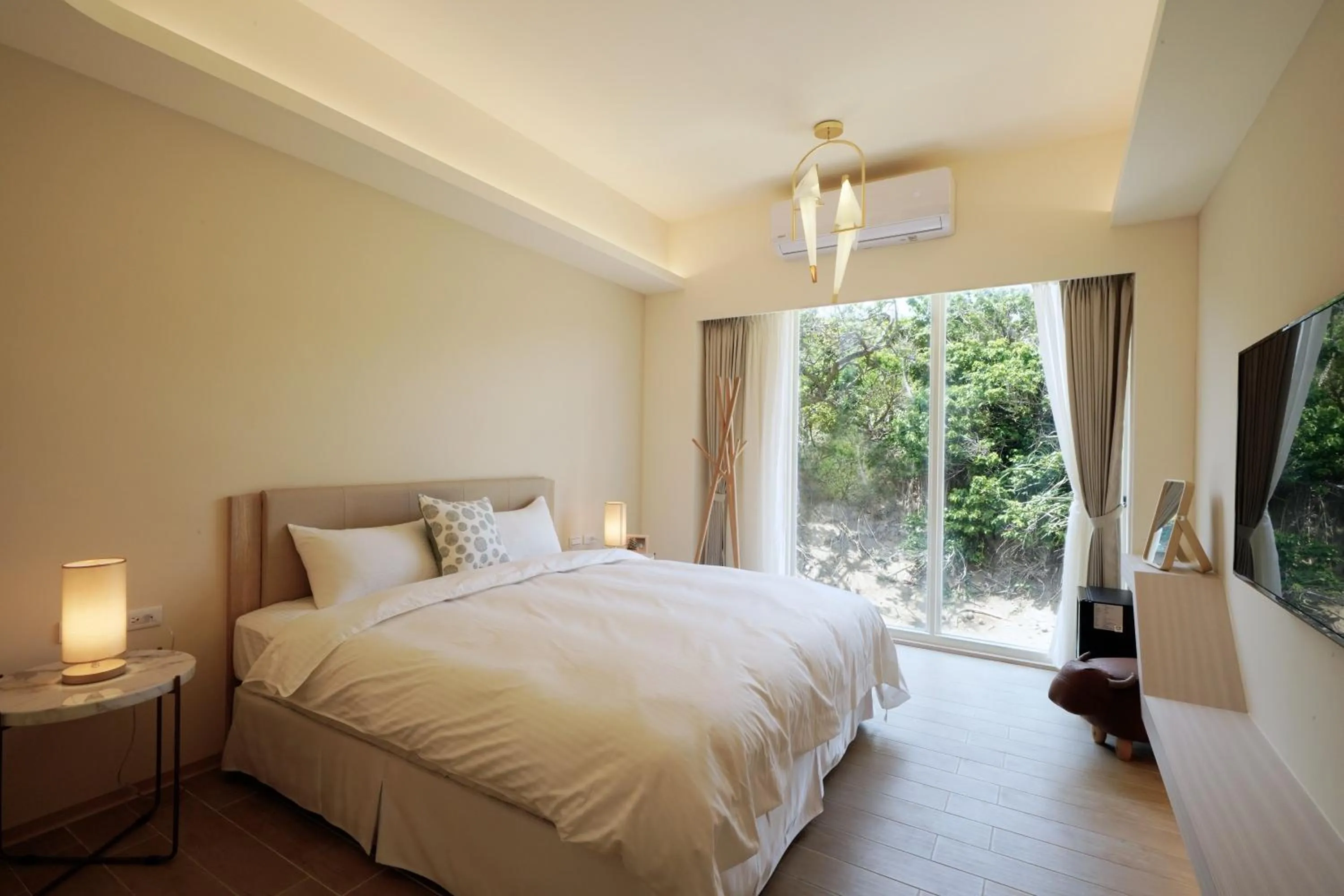 Bed in Little Piggy B&B