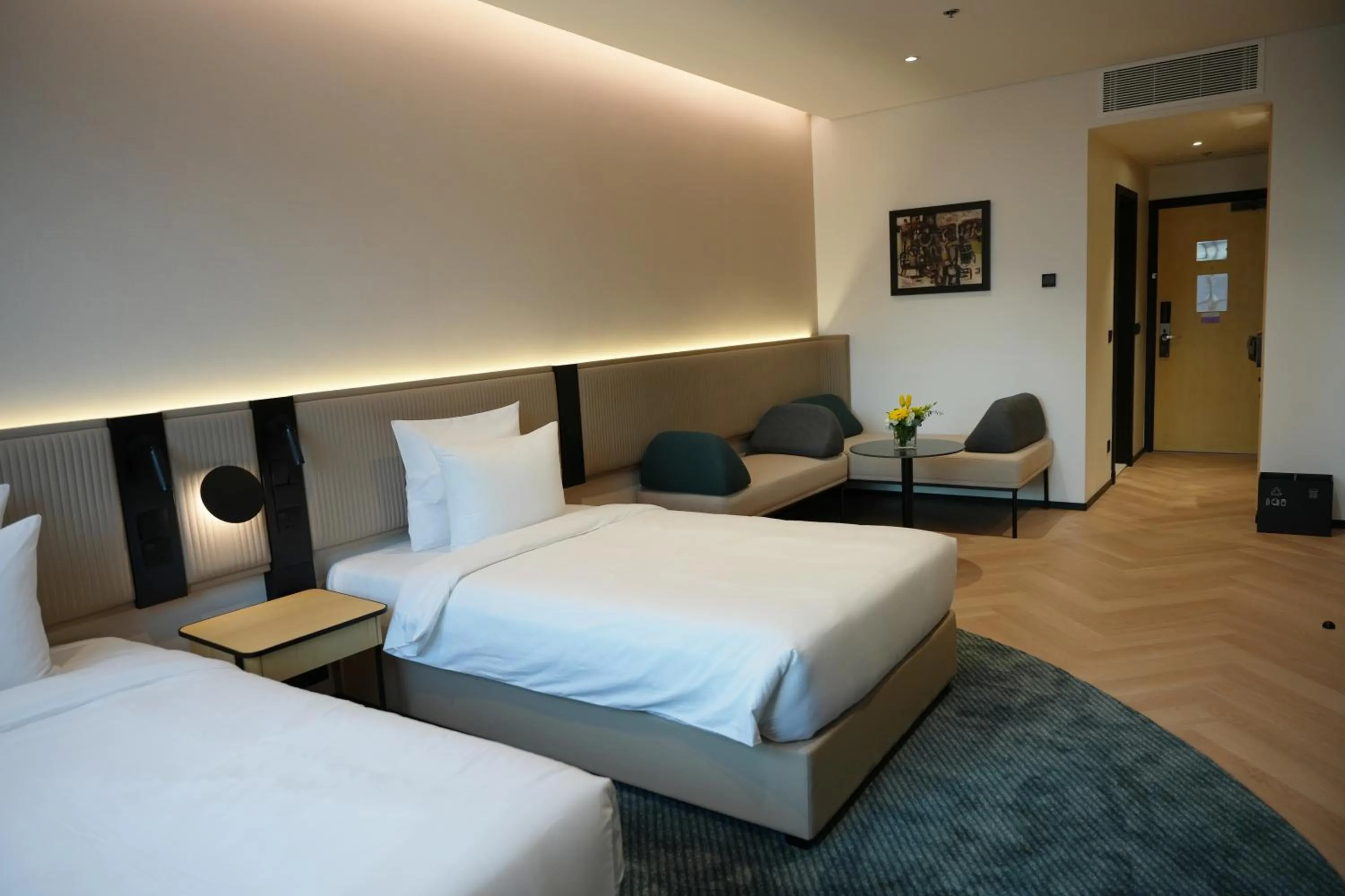 Photo of the whole room, Bed in Novotel Riyadh Al Anoud