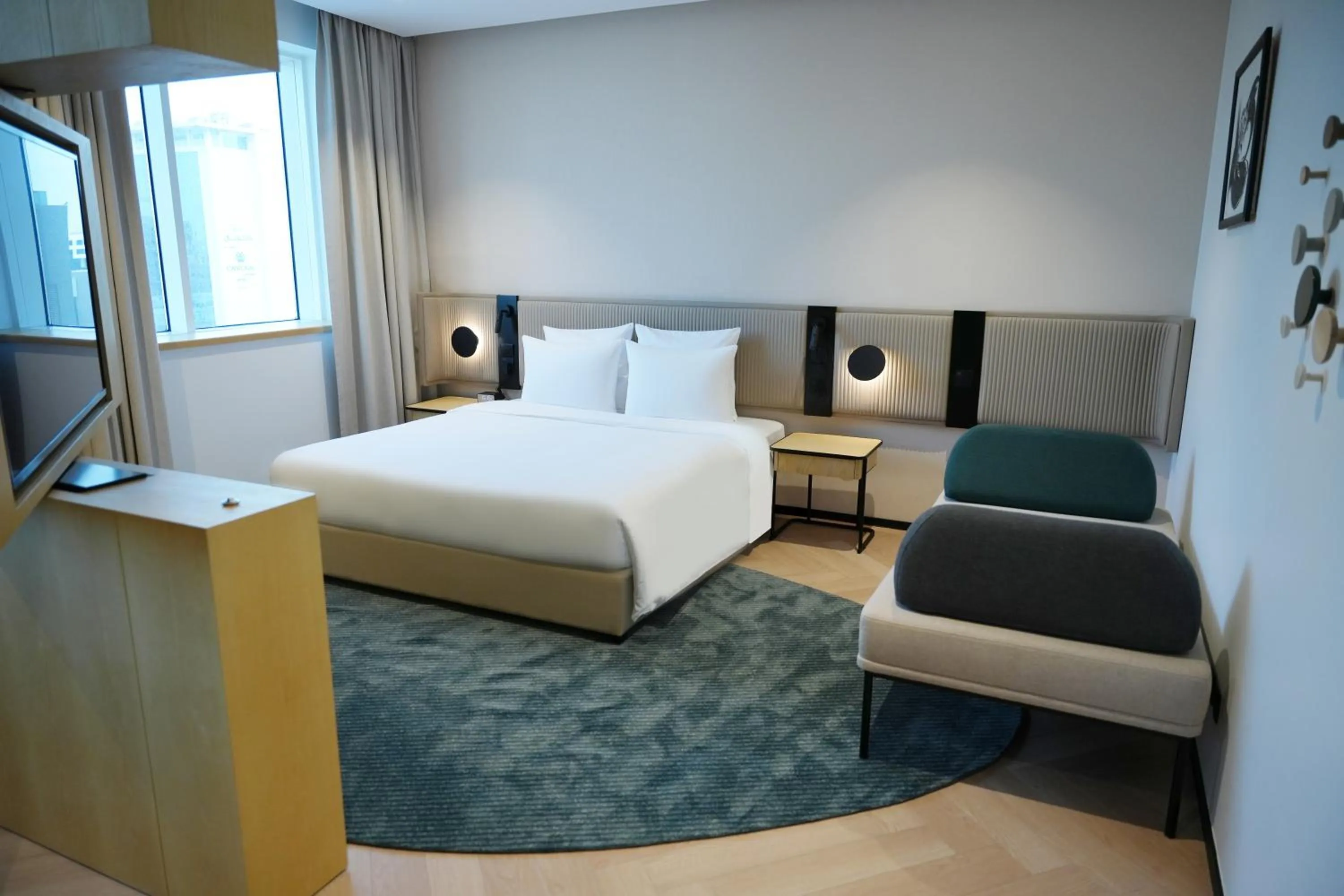 Bed in Novotel Riyadh Al Anoud