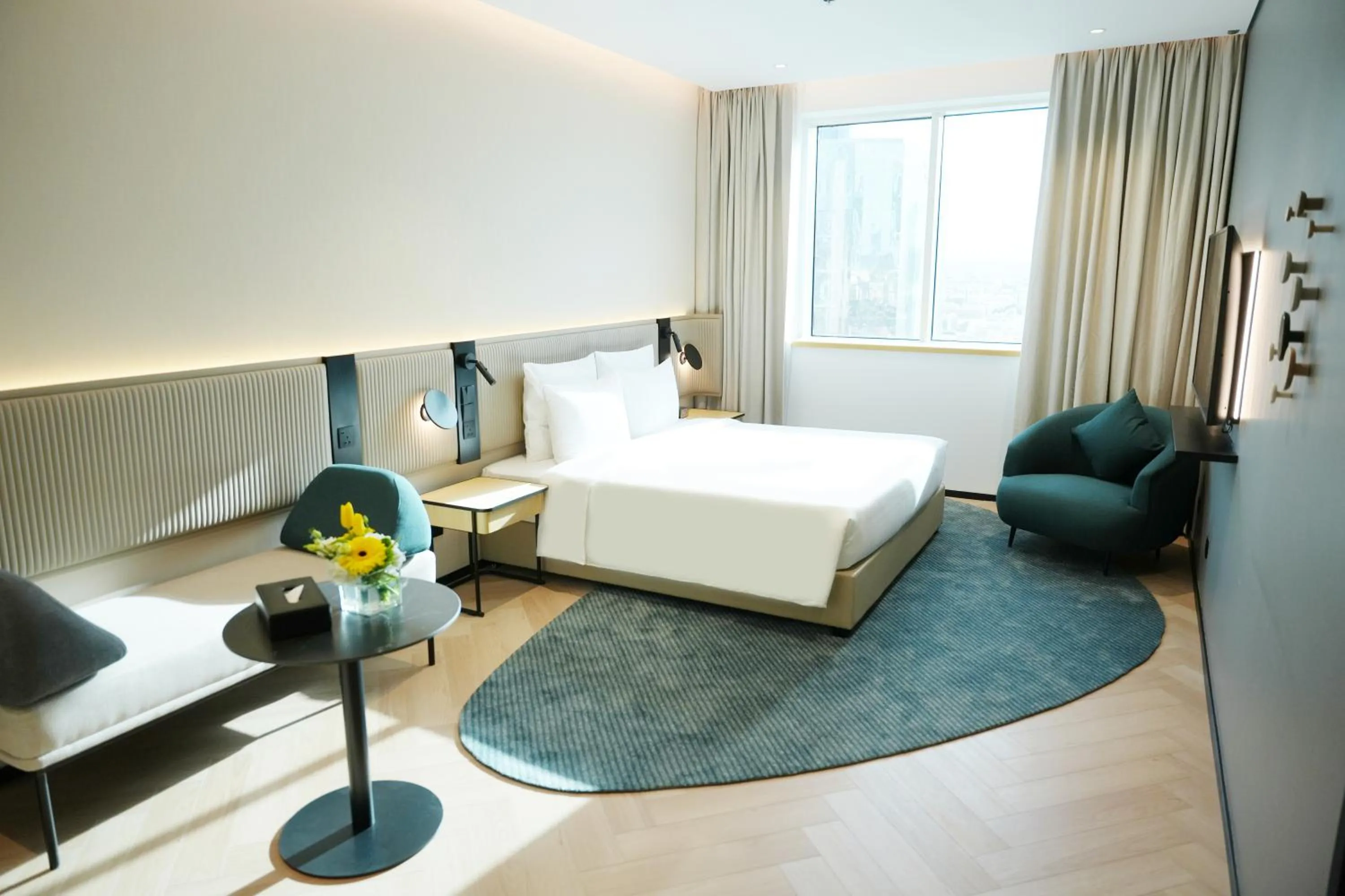 Photo of the whole room, Bed in Novotel Riyadh Al Anoud