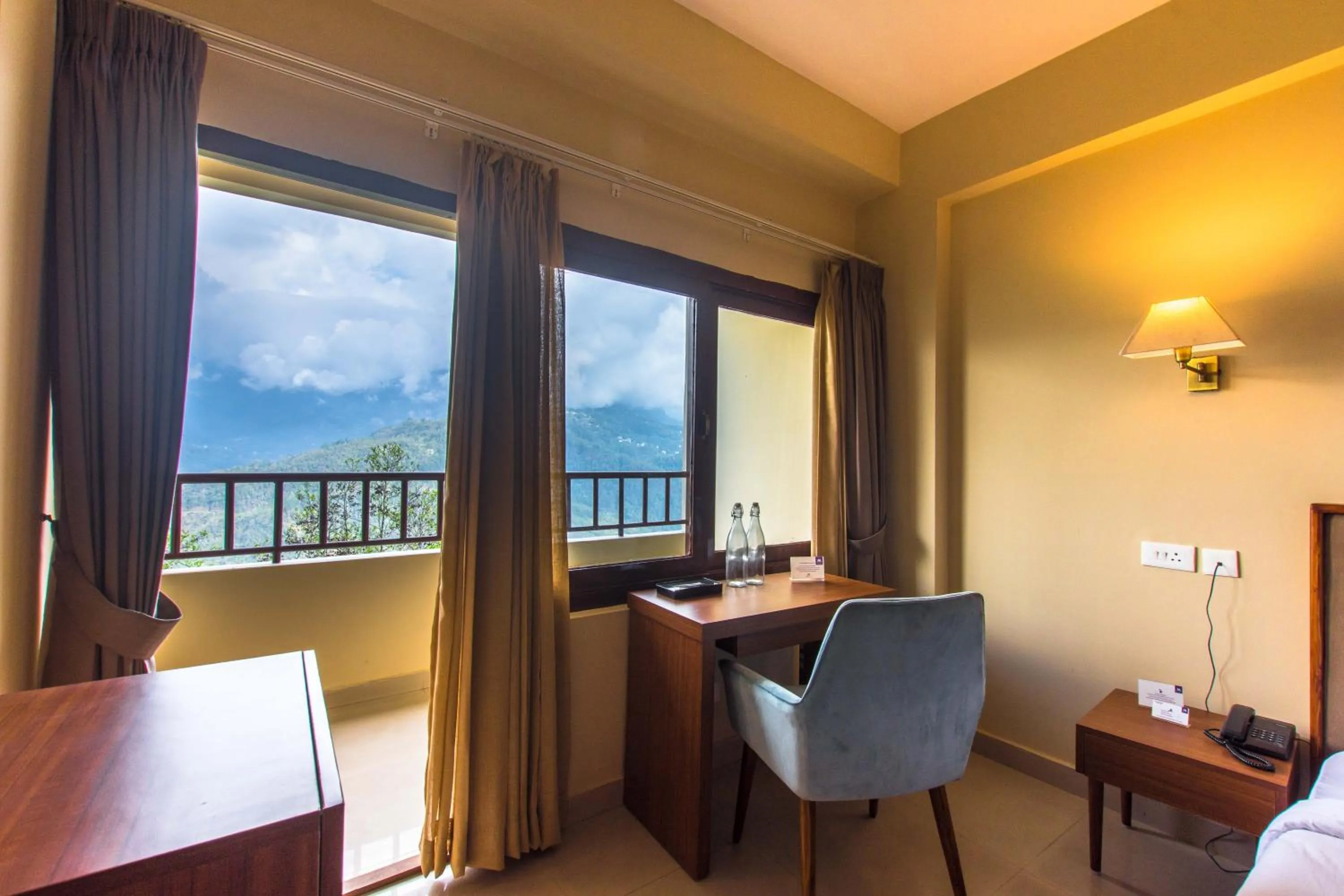 Balcony/Terrace in Mount Himalayan Hotel