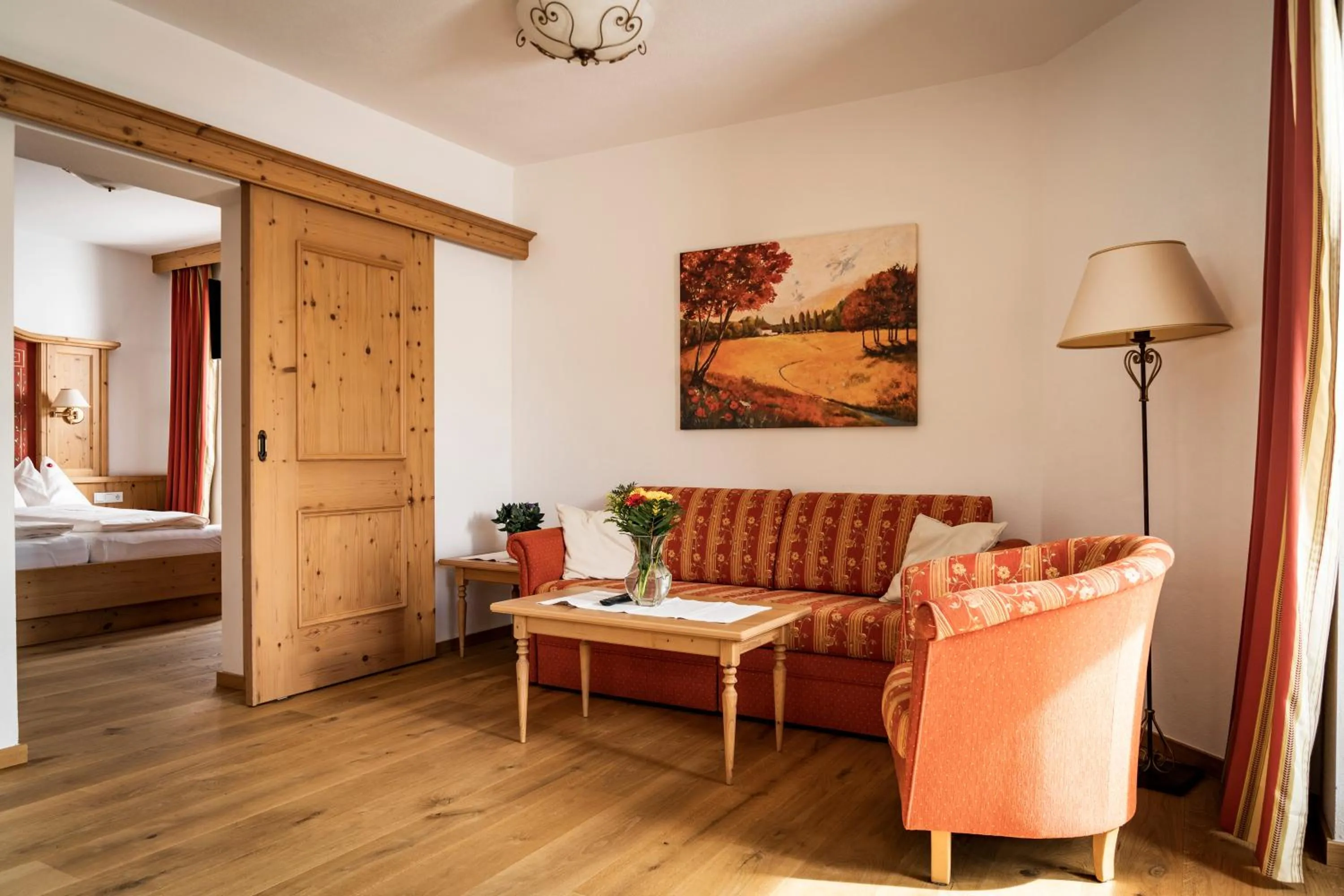 Bed in Landhotel Föhrenhof Ellmau