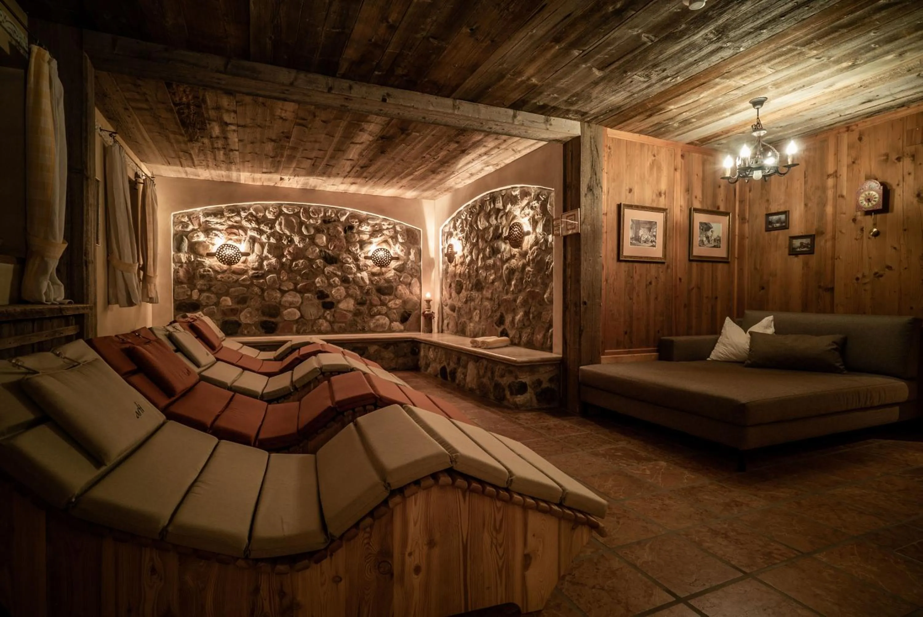 Sauna in Landhotel Föhrenhof Ellmau