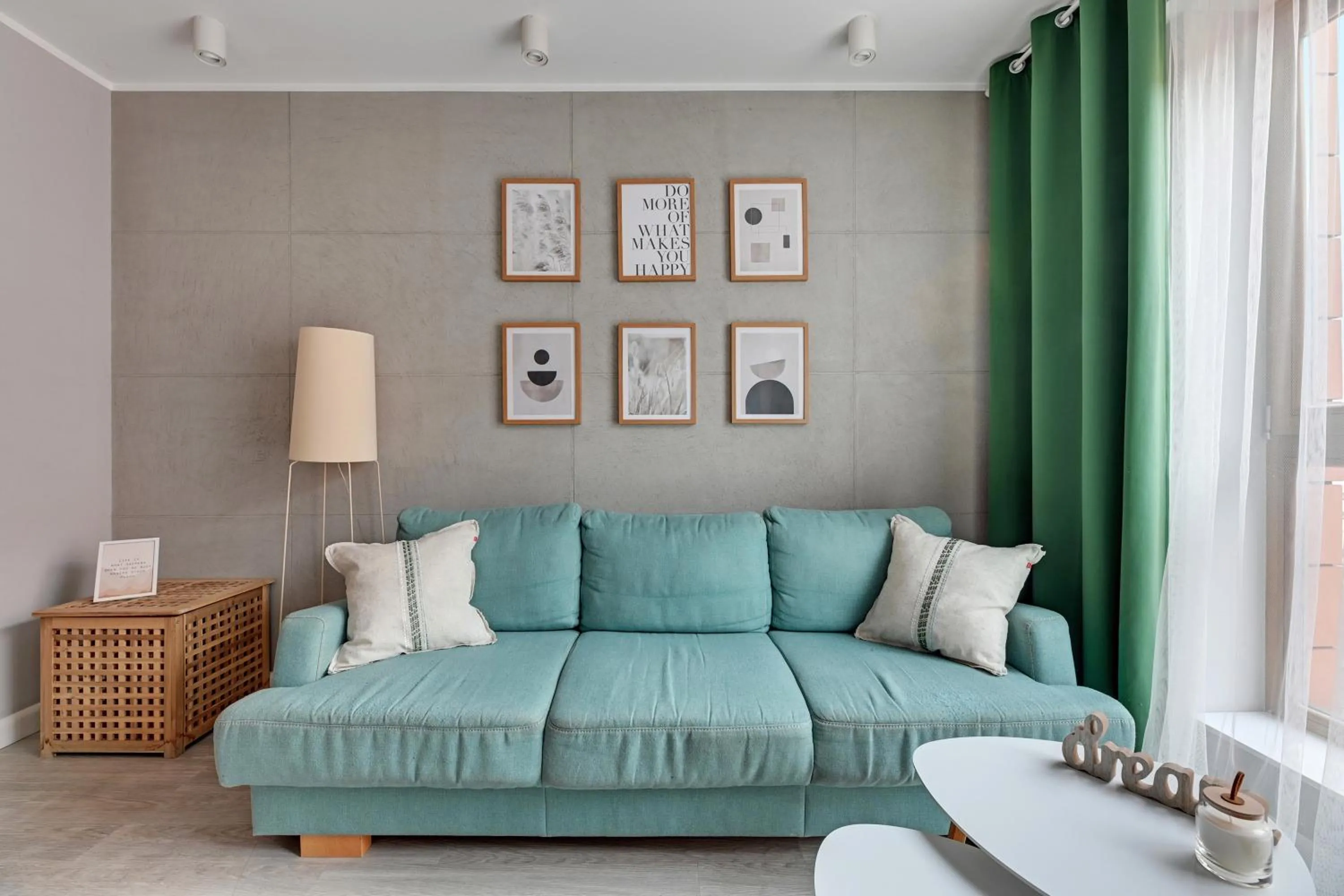 Living room in Aura - Riverside & Parking by Downtown Apartments