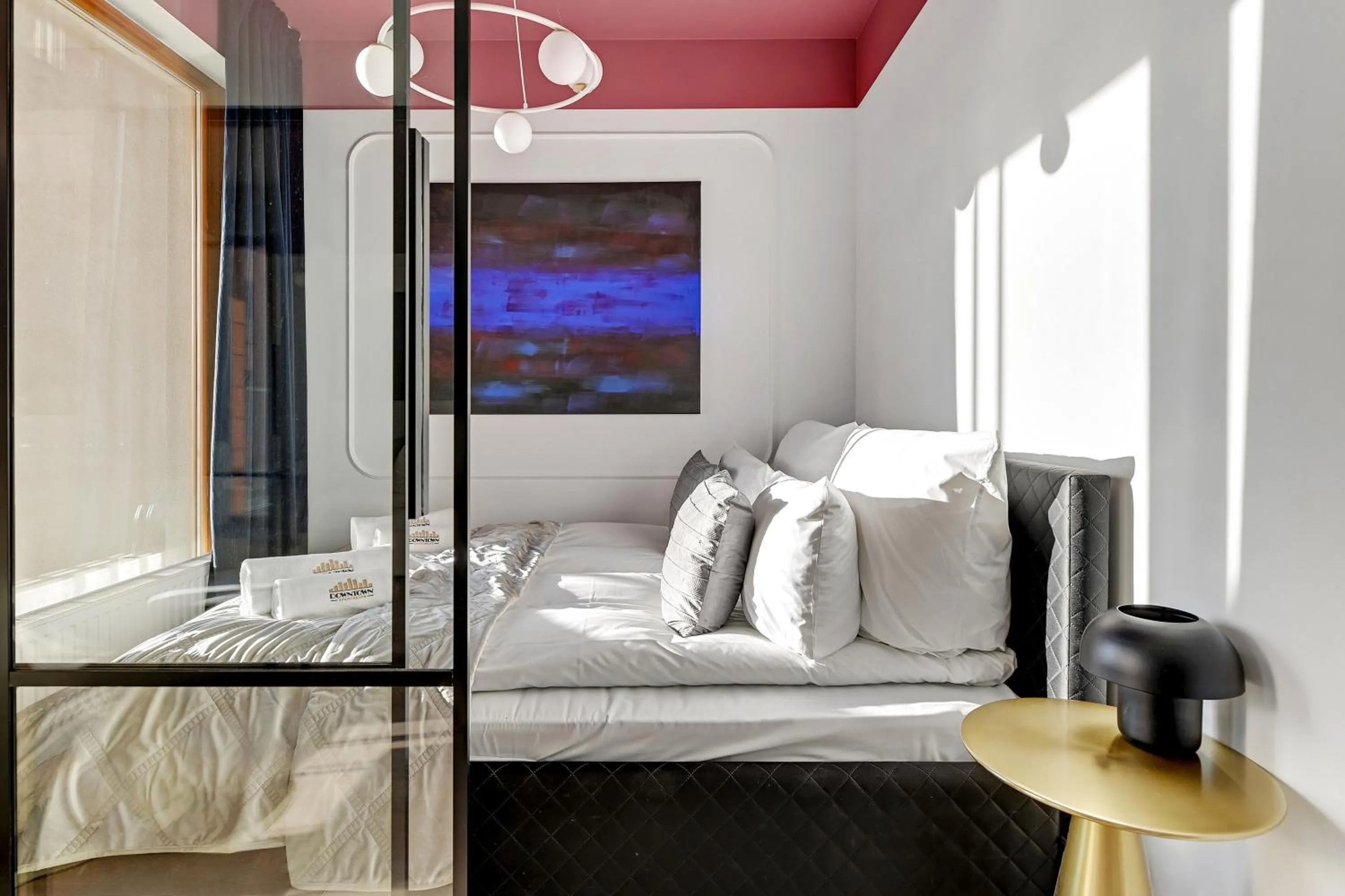 Bed in Aura - Riverside & Parking by Downtown Apartments