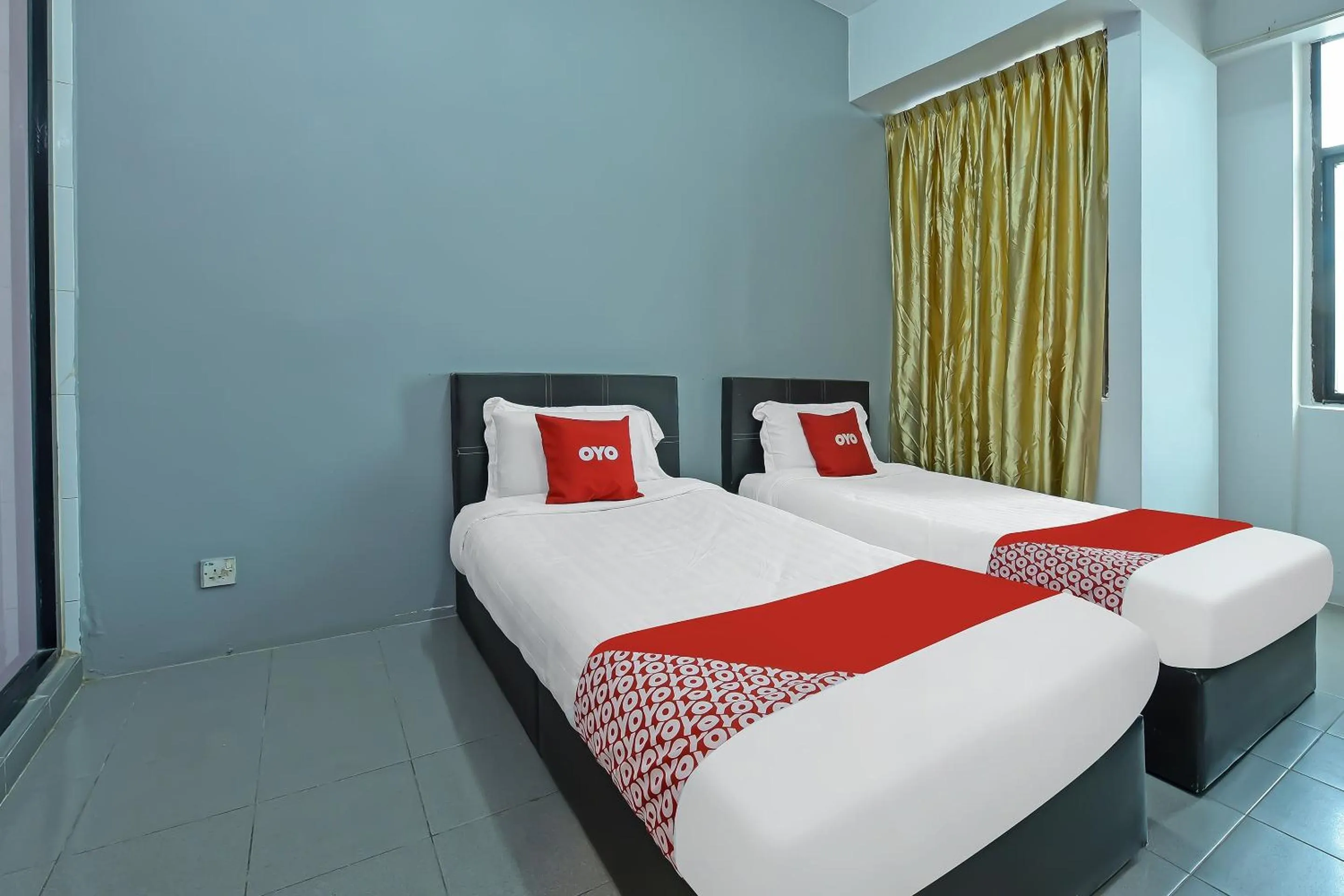 Bedroom, Bed in Hotel O Purple Town