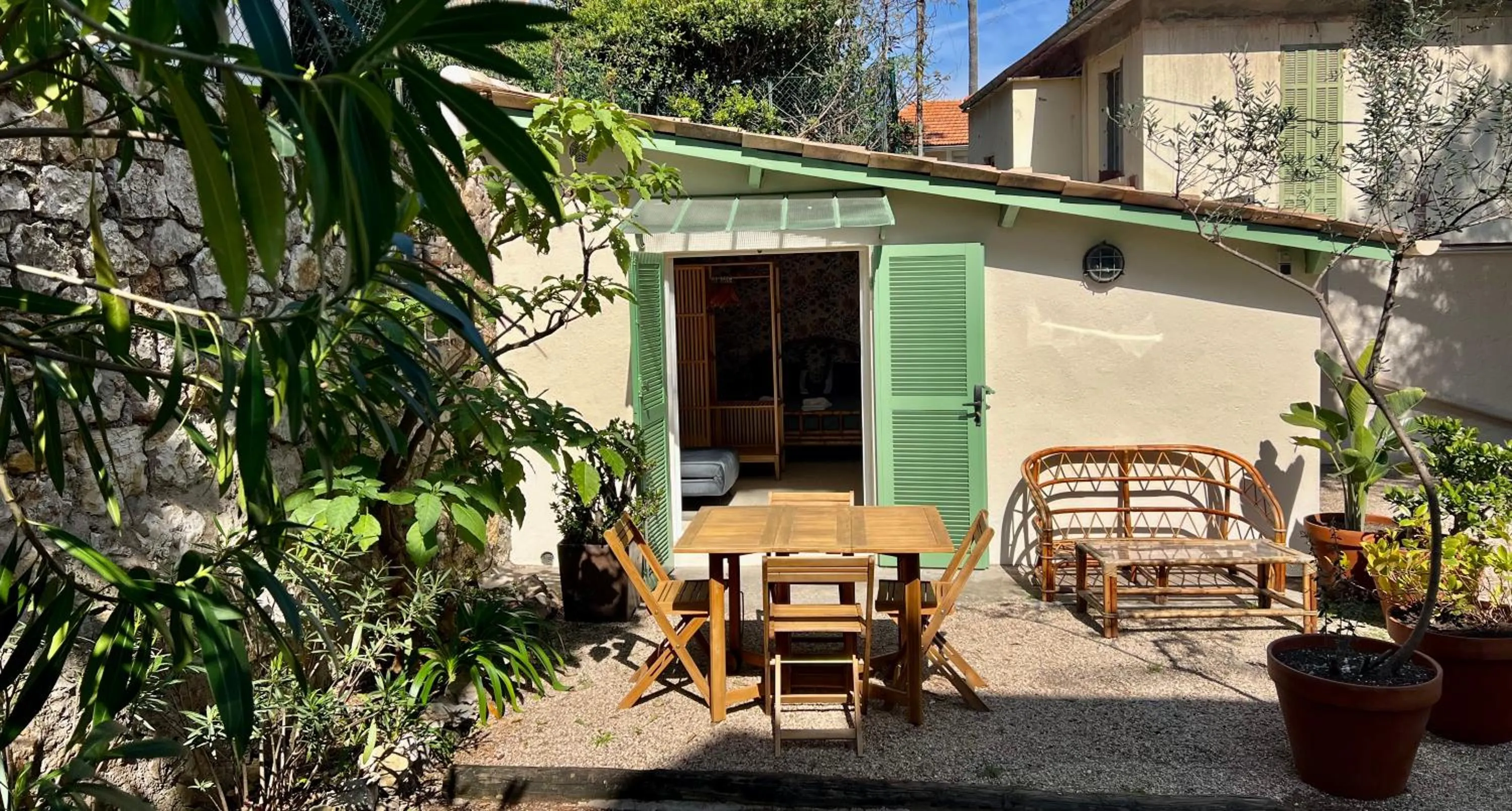Balcony/Terrace in Hotel Le Ponteil