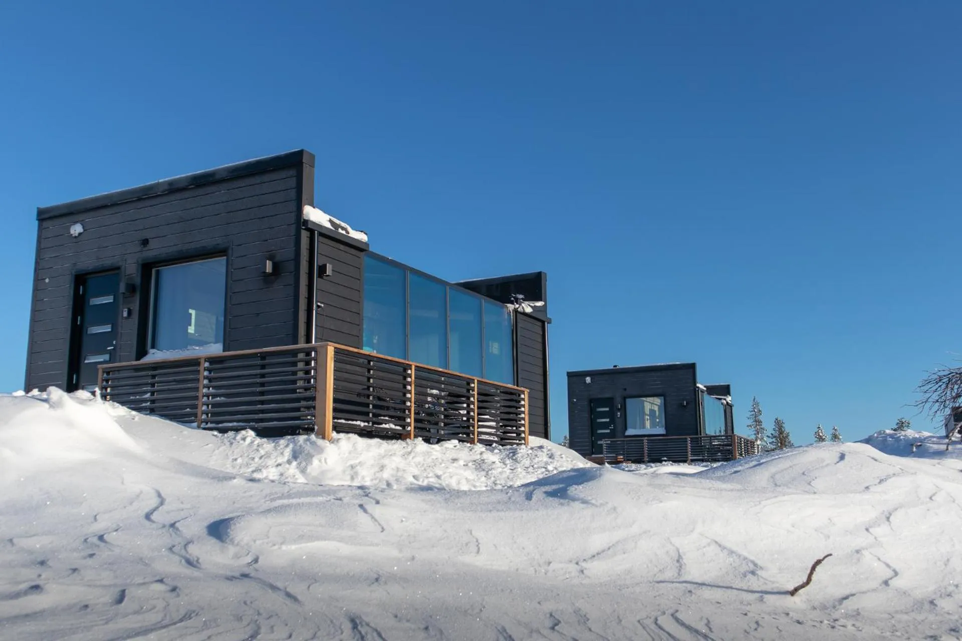 Property building in Top Star Saariselkä - Arctic Glass Cubes