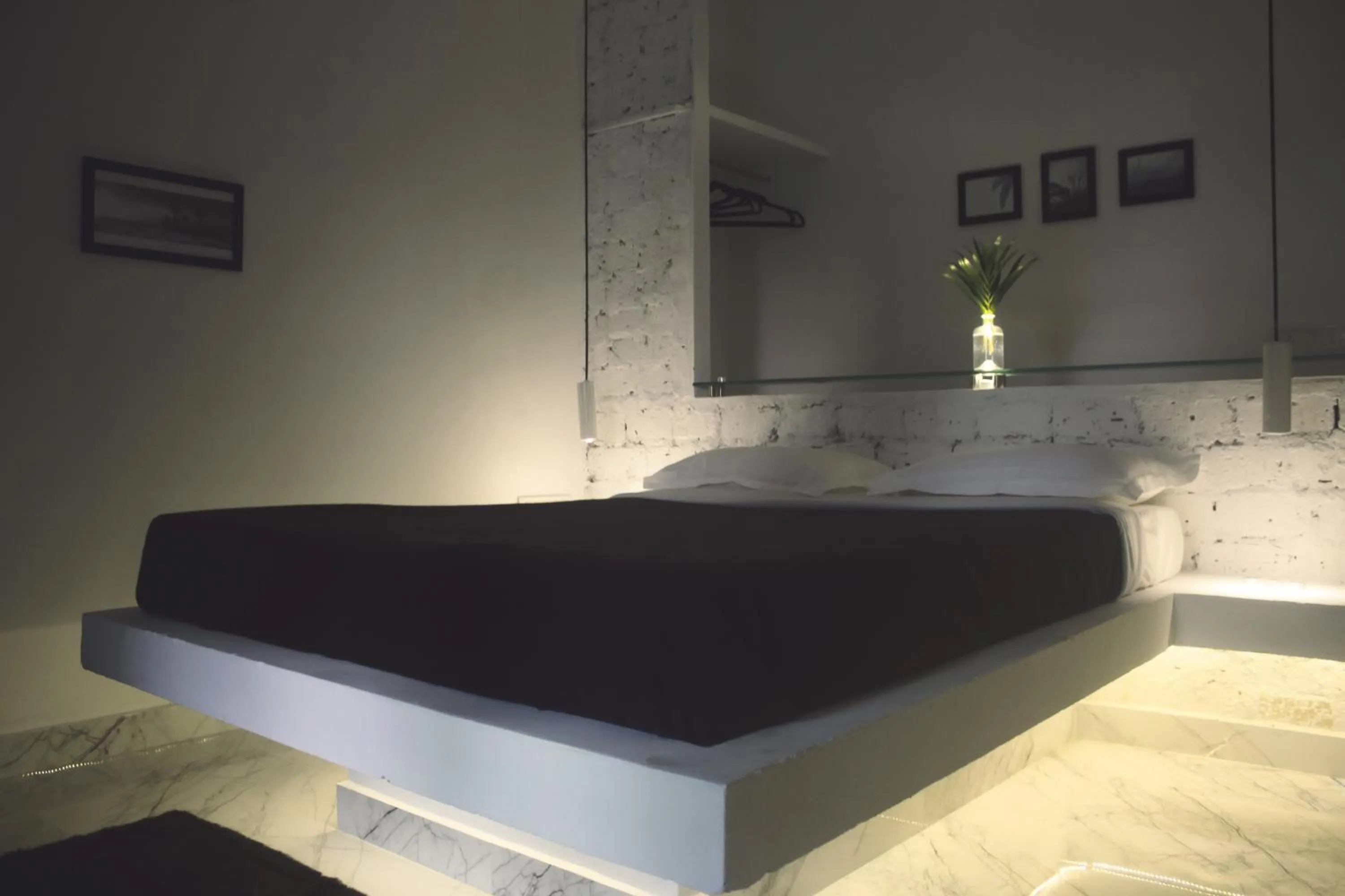 Night, Bed in Satta Beach Deluxe