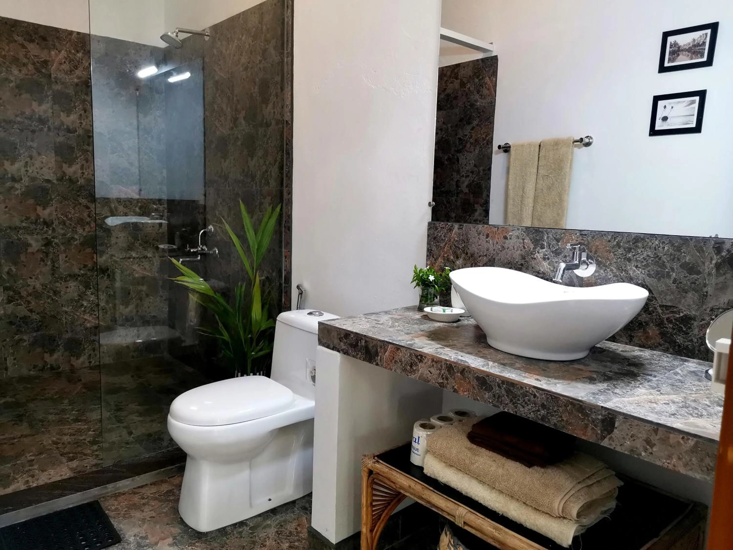 Bathroom in Satta Beach Deluxe