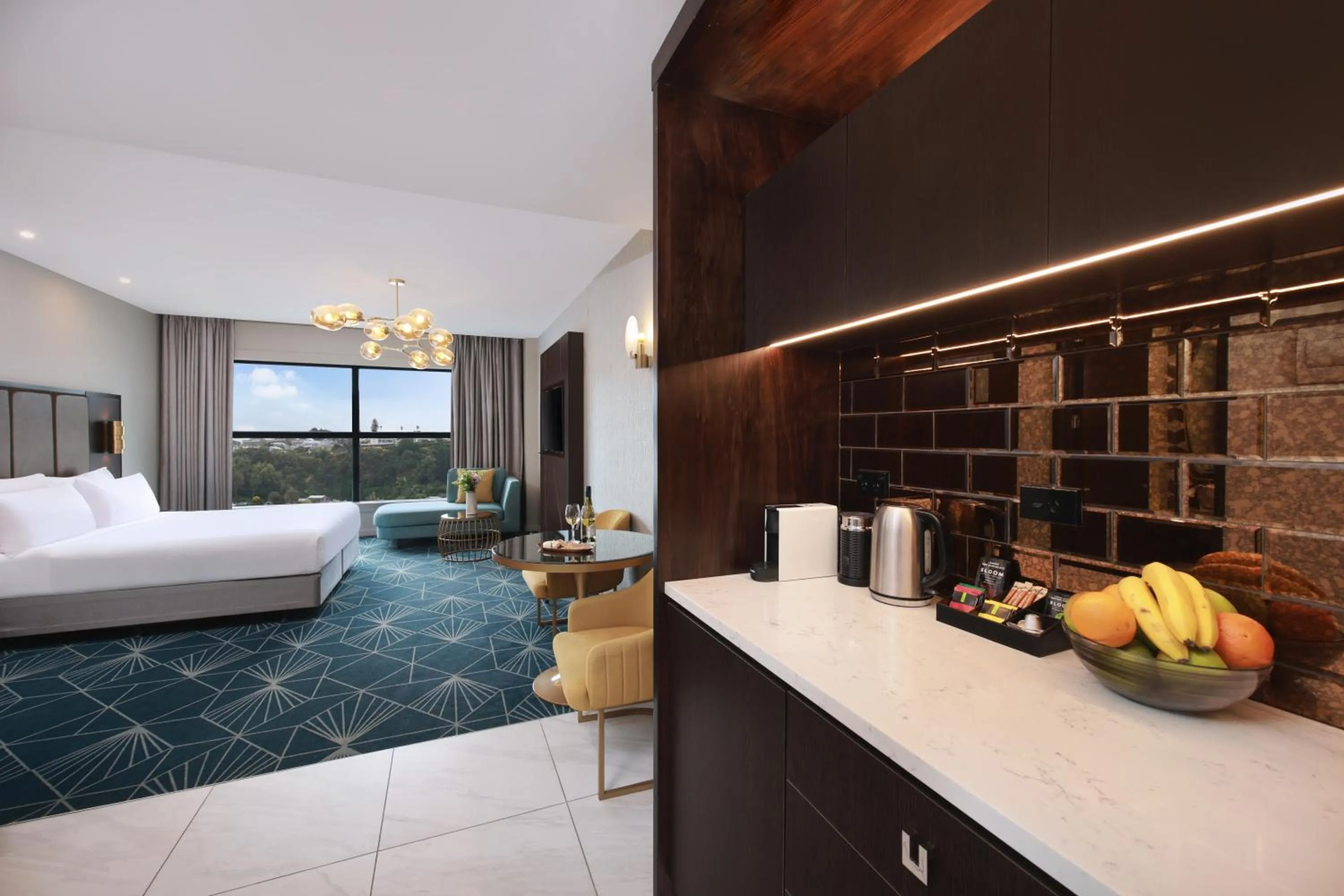 Bed in Swiss-Belhotel Napier