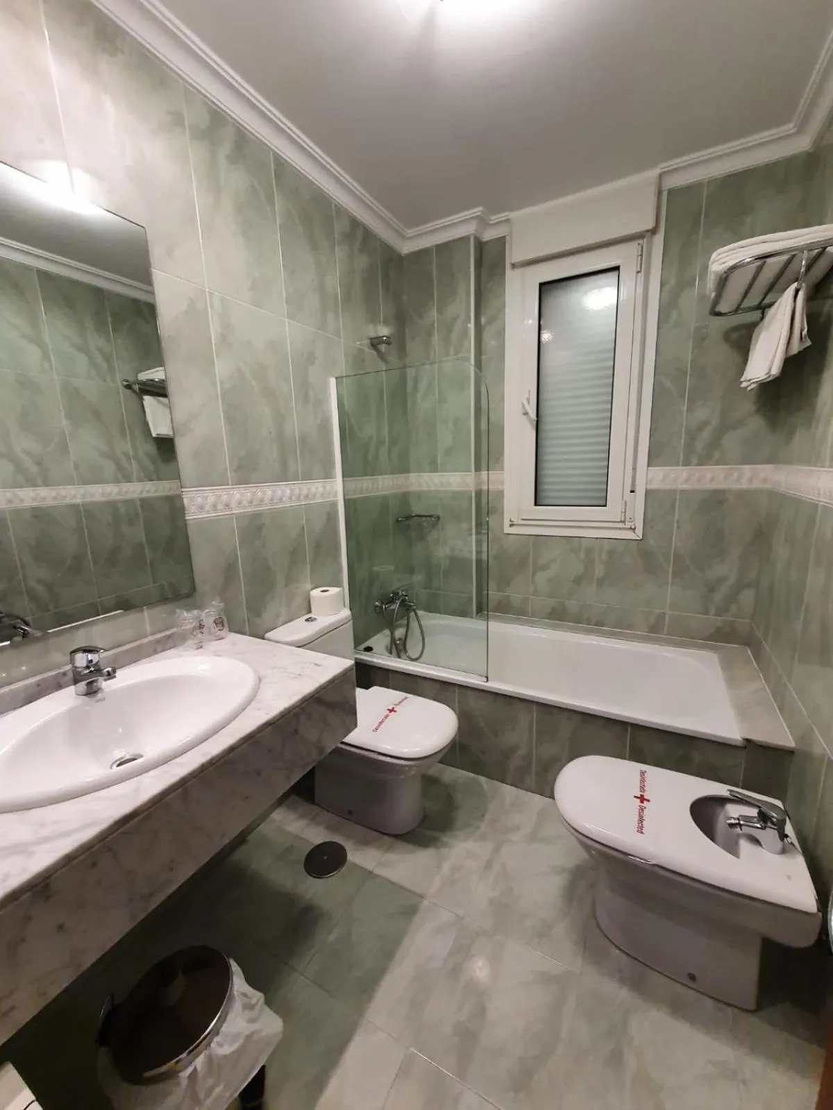 Toilet in Hotel Verdemar