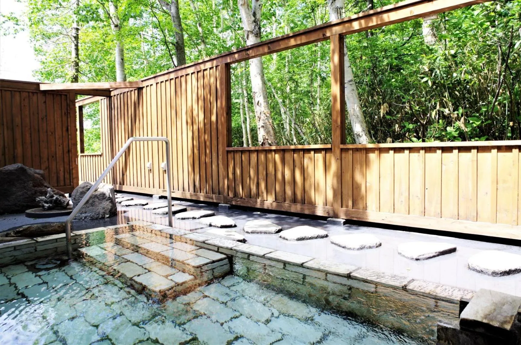 Hot Spring Bath in K's House Hokkaido - Asahidake Onsen Hostel