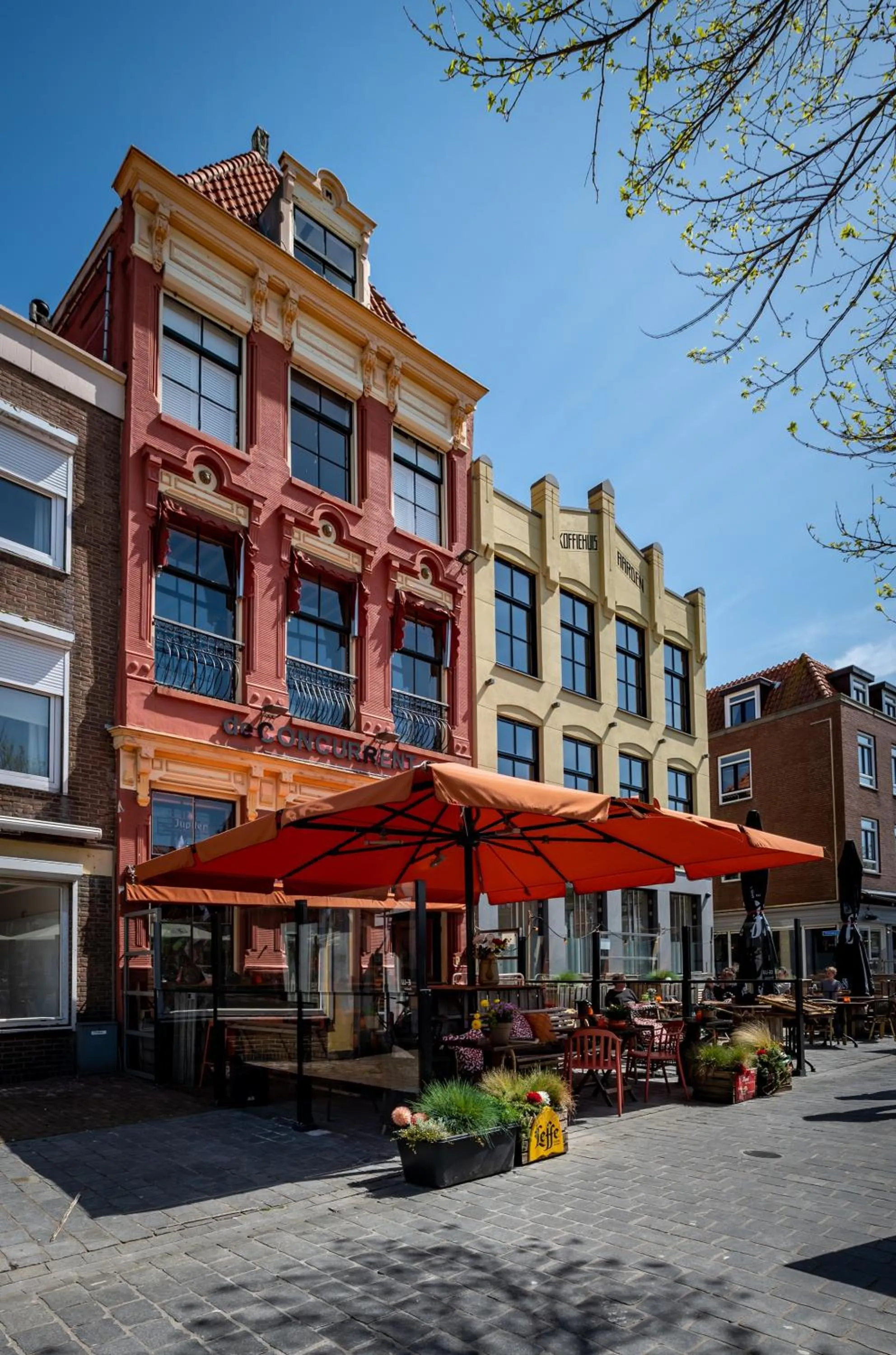 Slapen bij Café de Concurrent