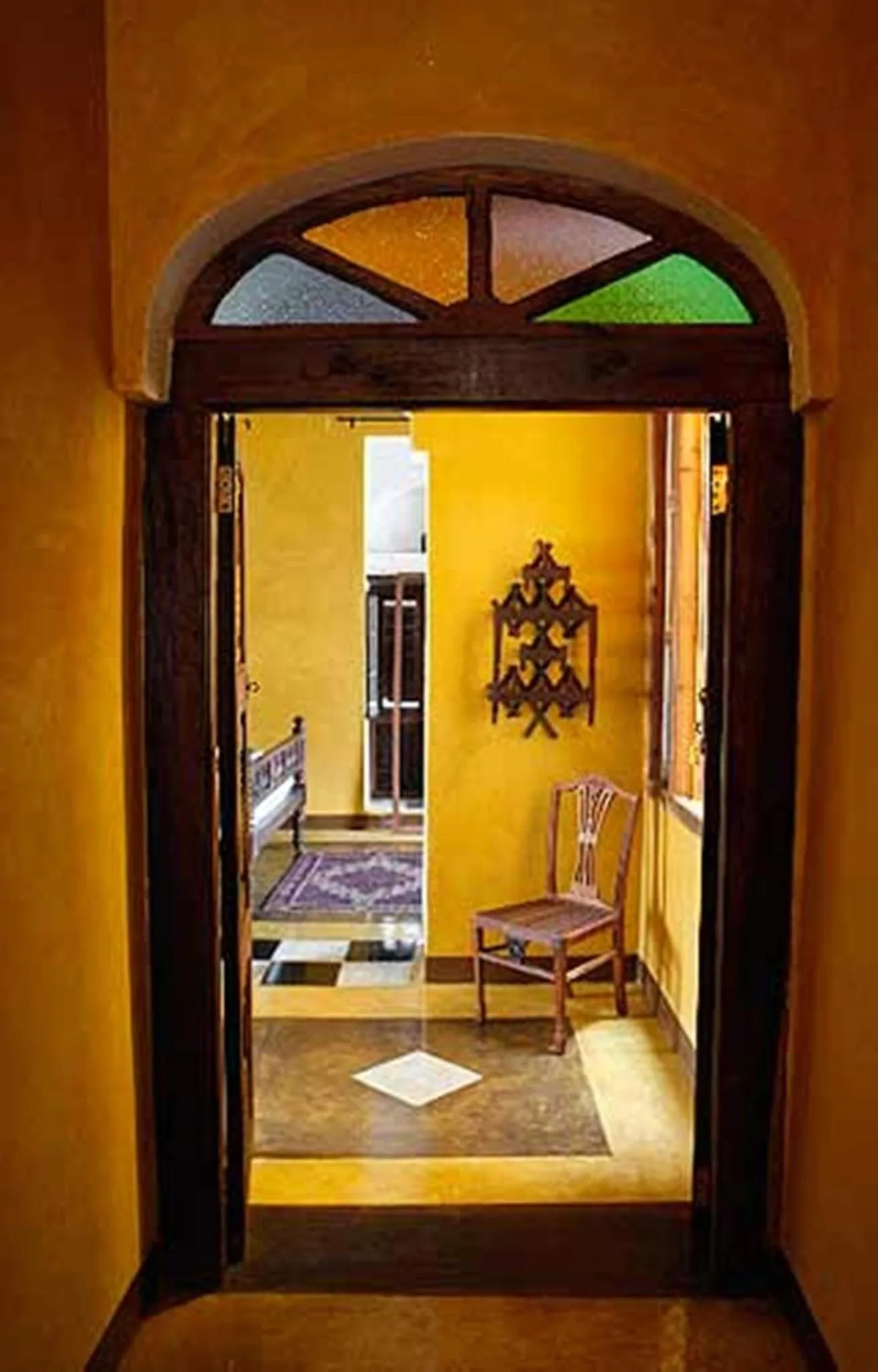 Decorative detail in Kholle House