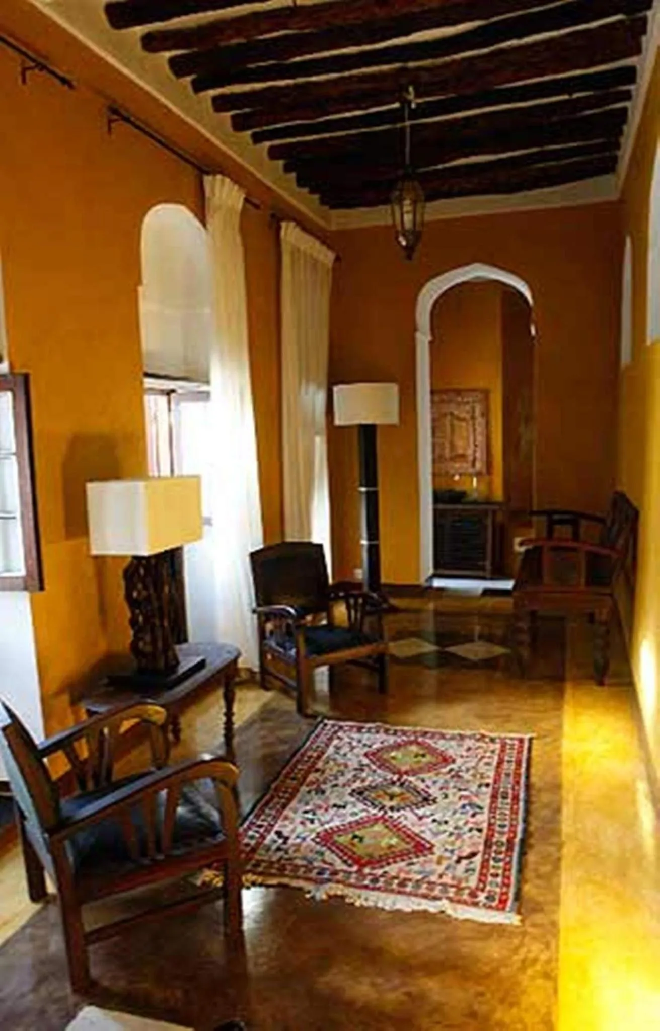 Living room in Kholle House
