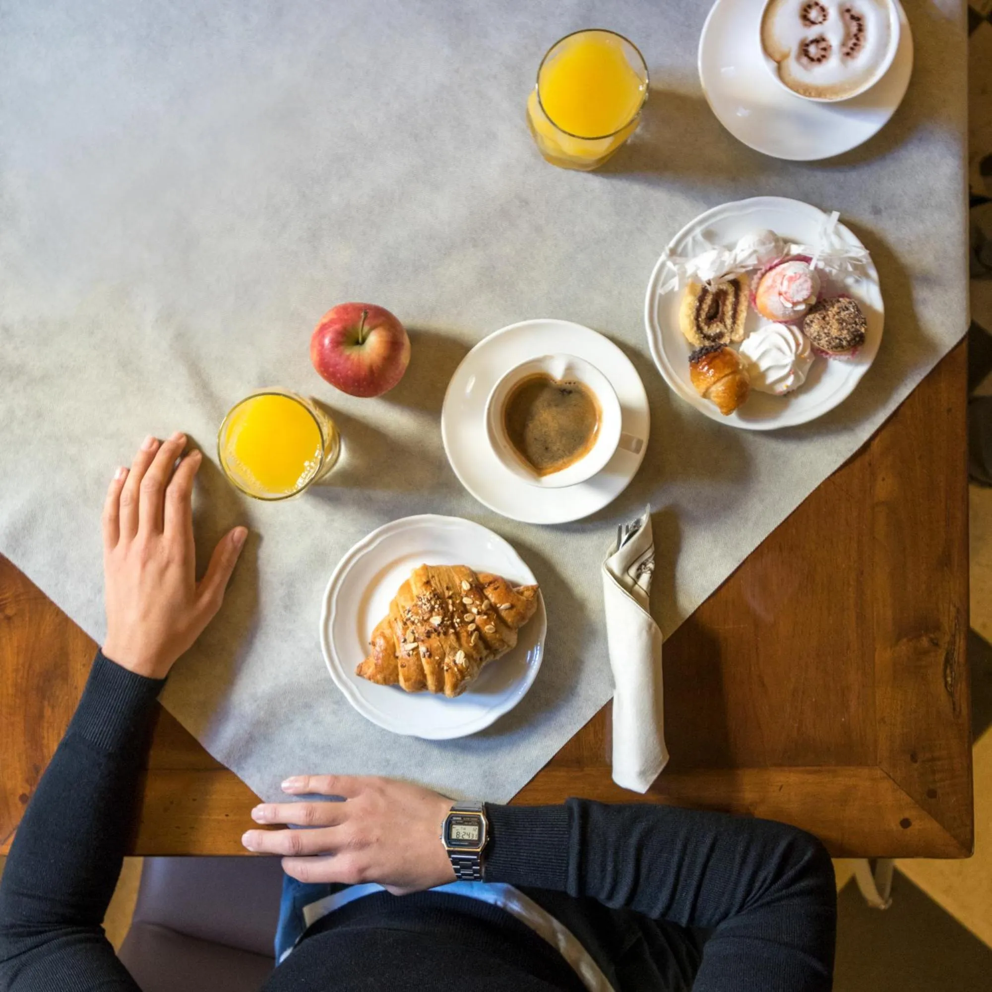 Breakfast in Il Cortiletto Hotel Maison